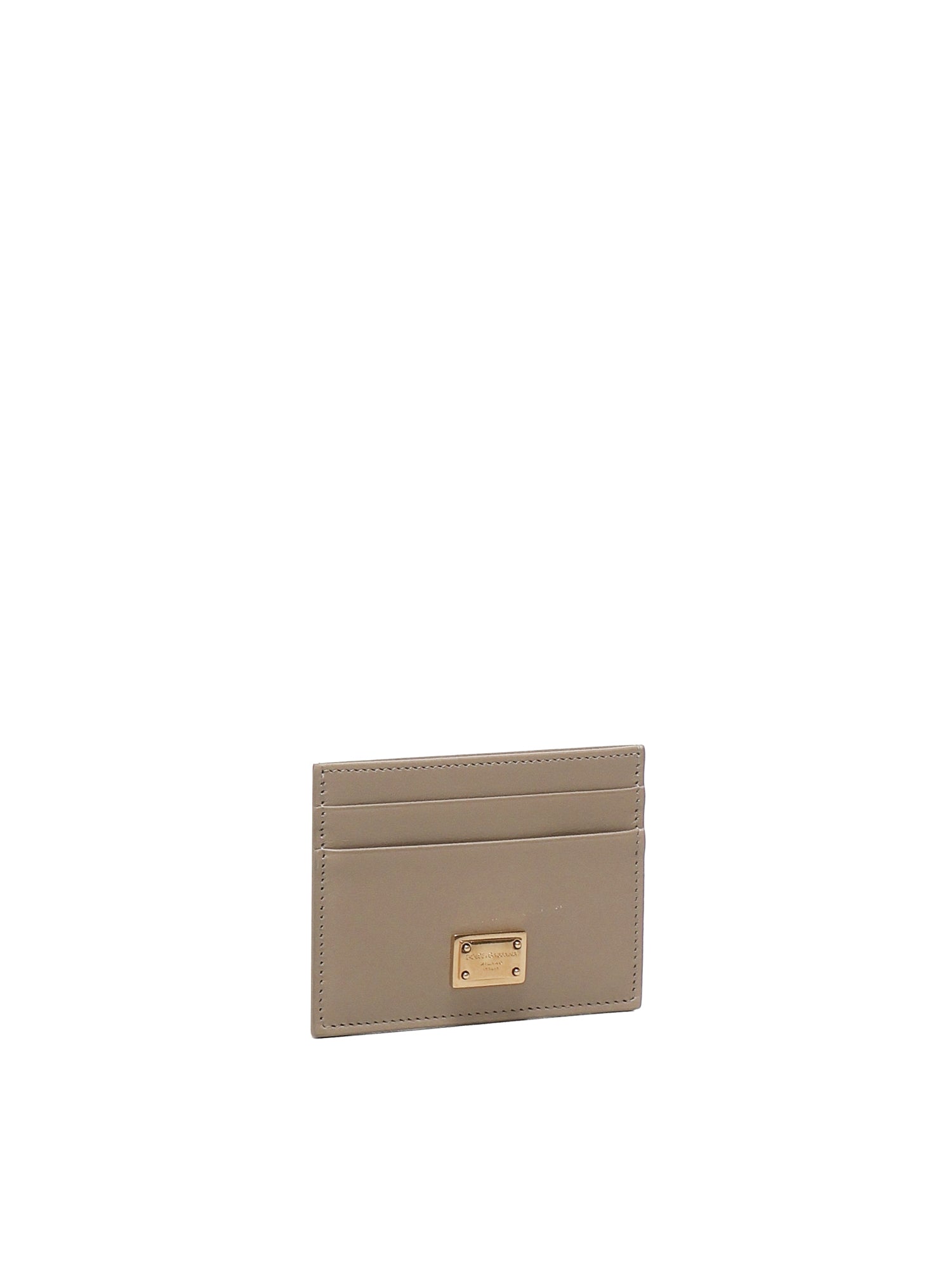 Dolce & Gabbana Wallets Beige Calfskin