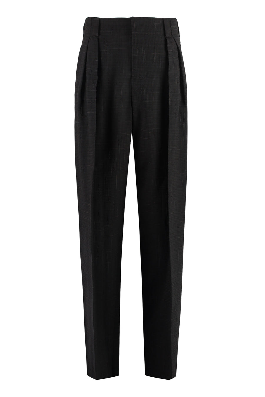 Trousers Viscose And Silk Fondant Polyester
