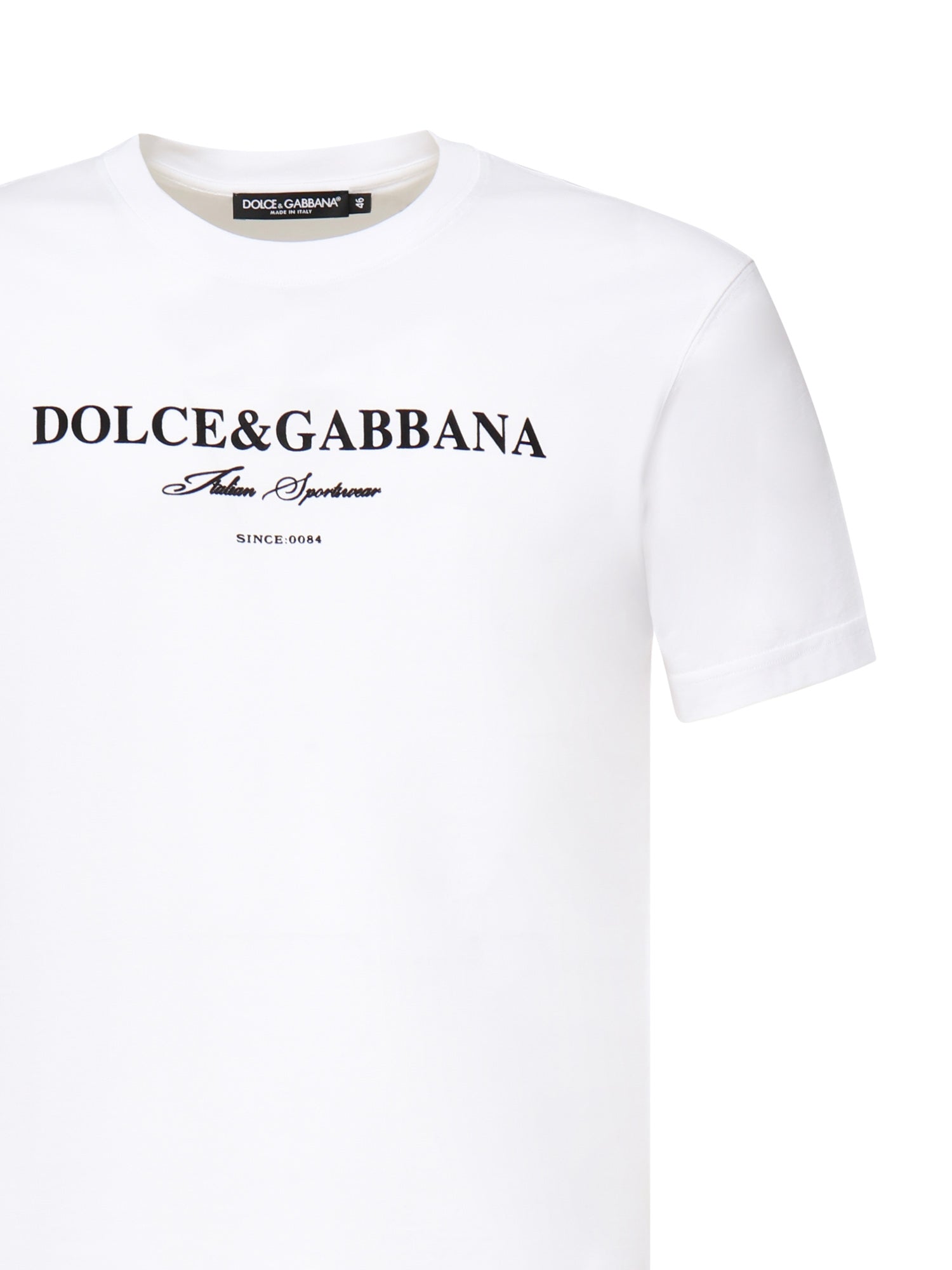 Dolce & Gabbana T-shirts and Polos White Cotton