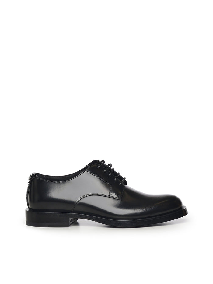 Dolce & Gabbana Flat Shoes Black Vitello