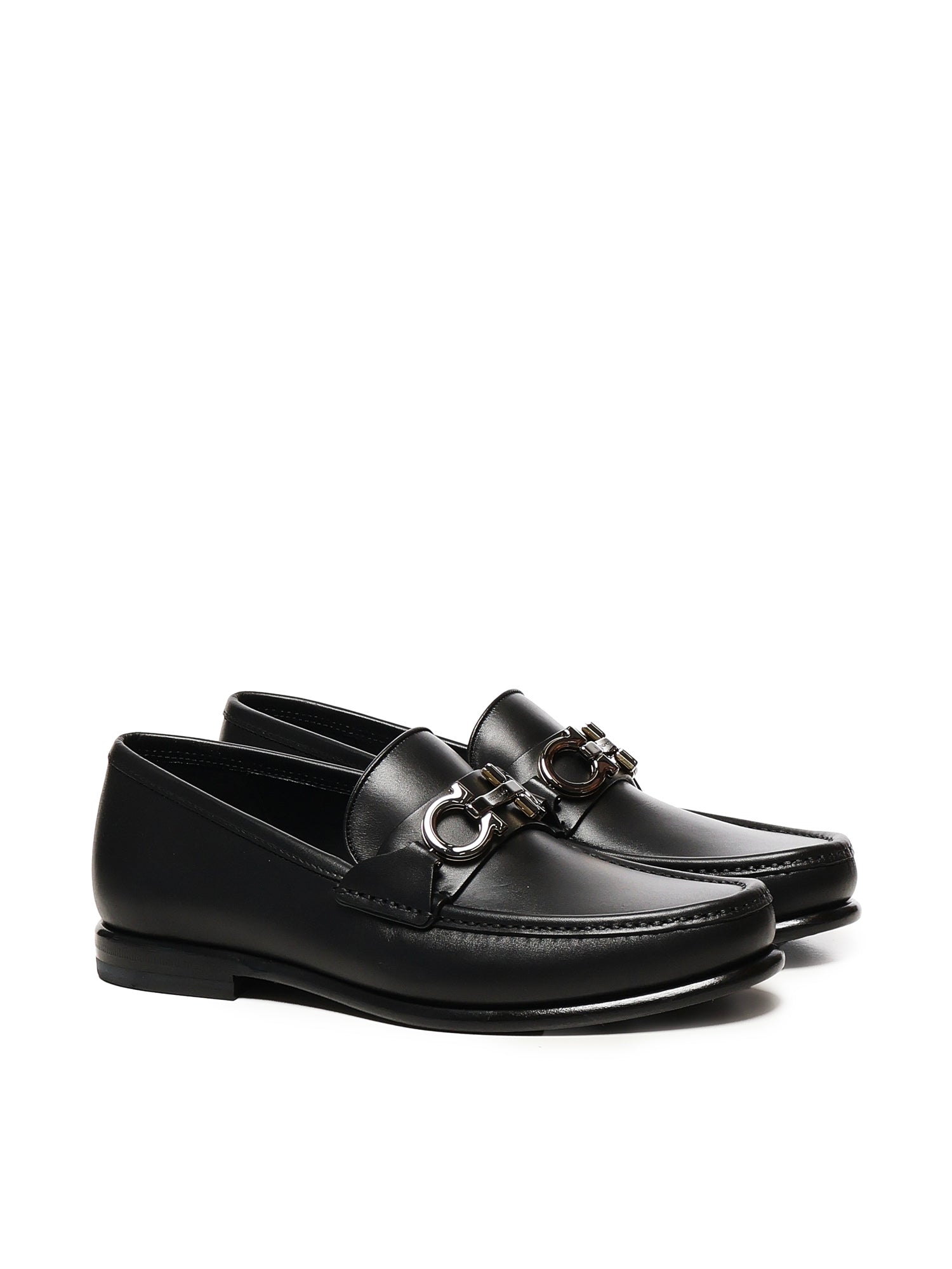 Ferragamo Flat shoes Black Calfskin