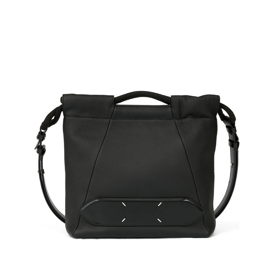 Bum Bag Grained Leather Black Calf Shoulder
