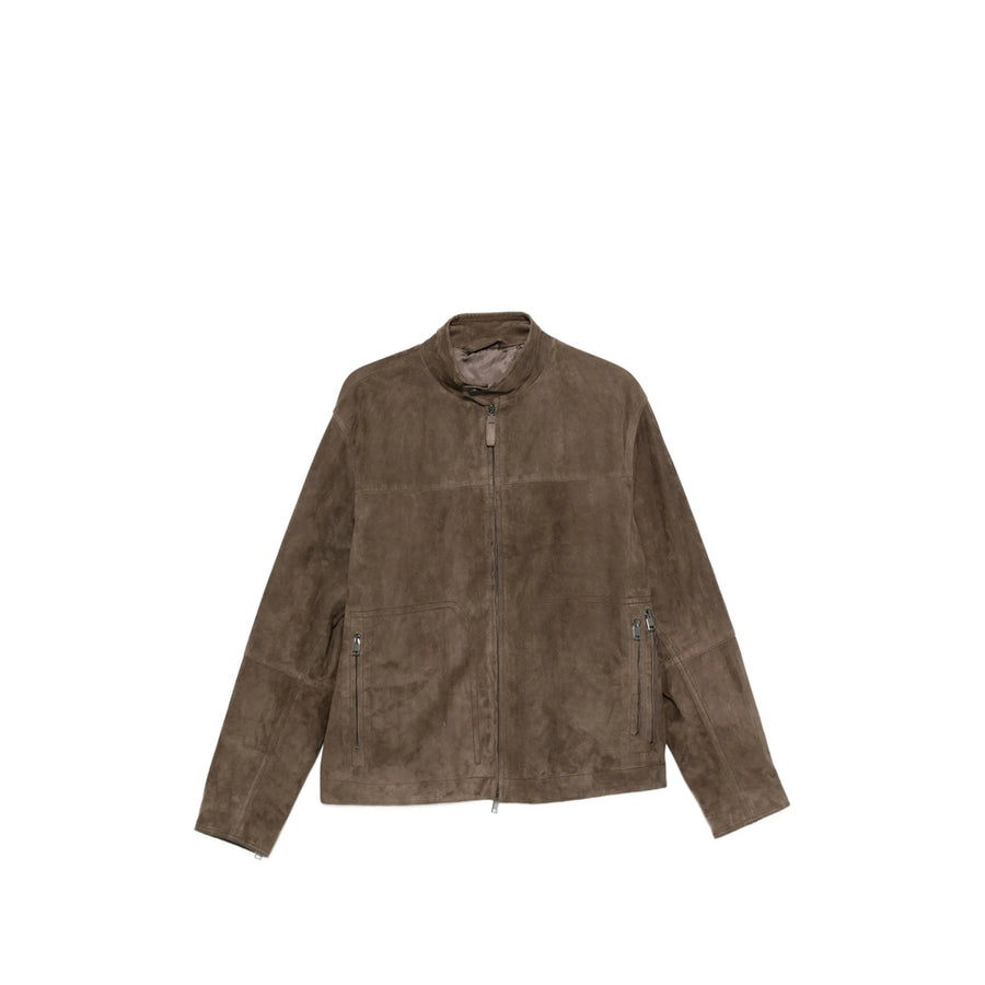 Leather Jacket Brown
