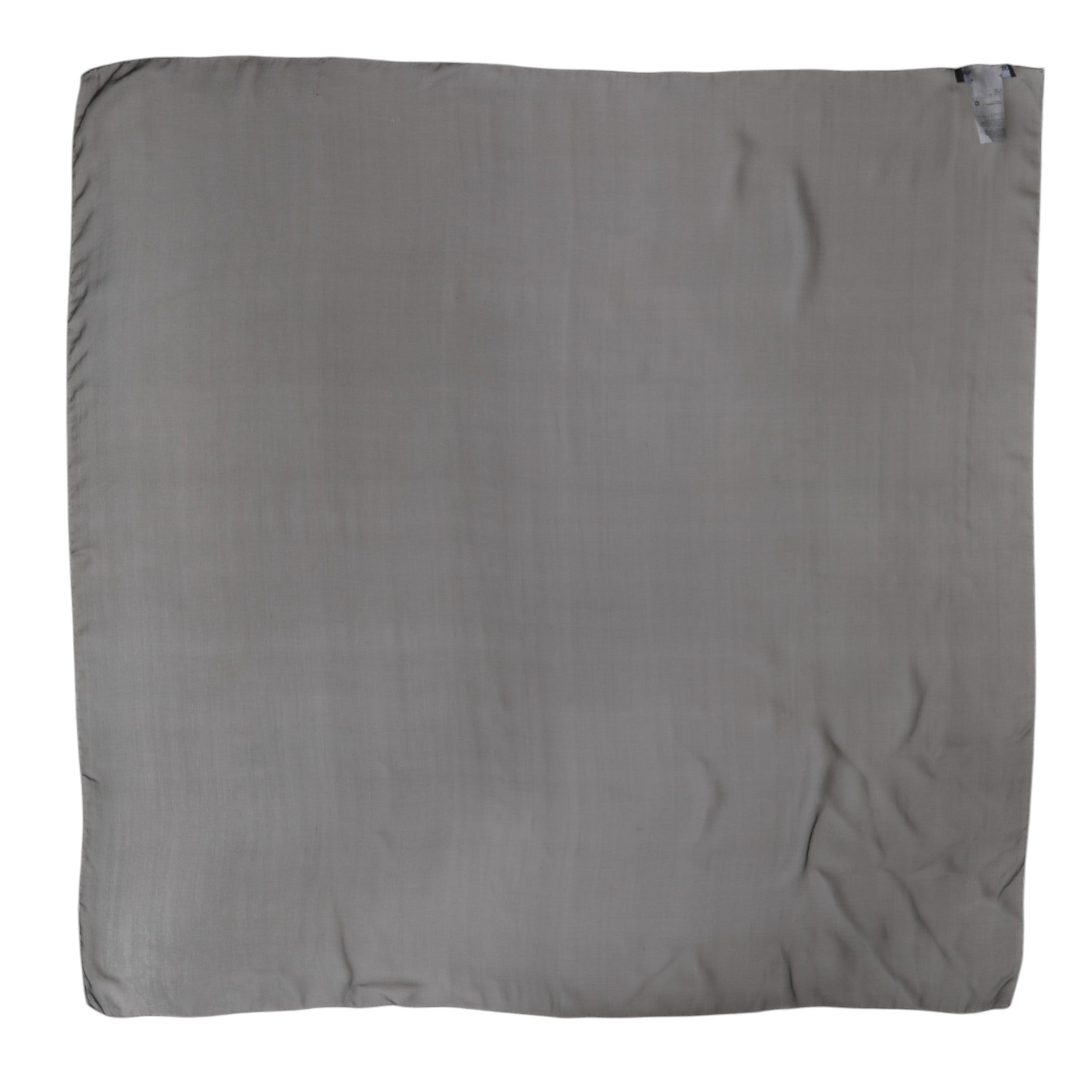 Dolce & Gabbana 100% Silk scarf in gray — view 5