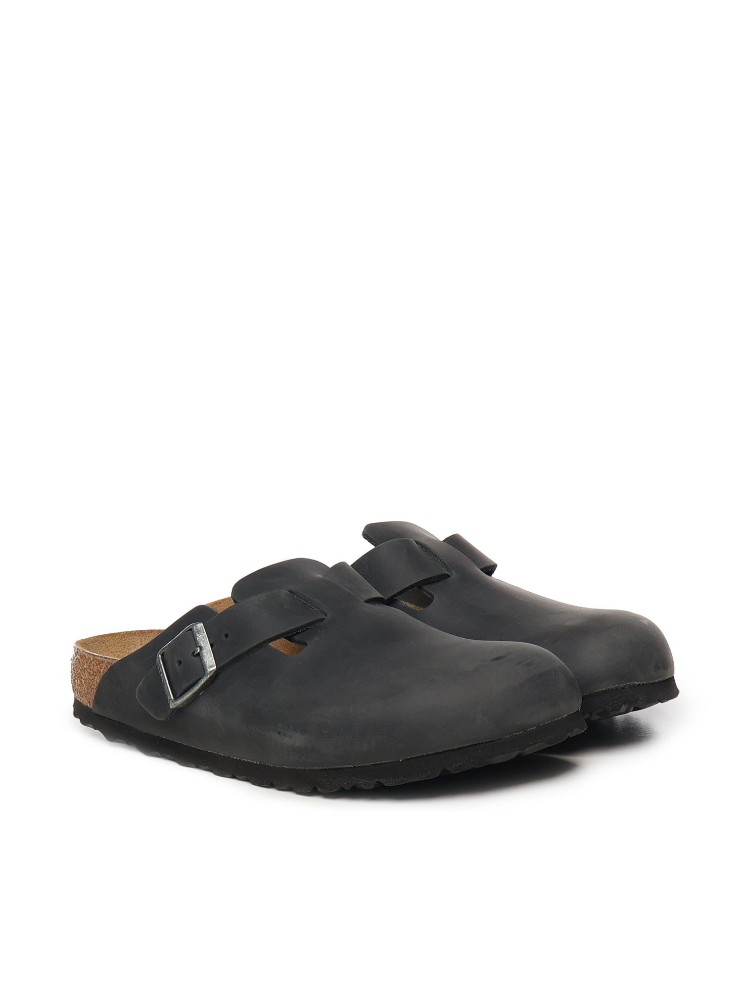 Birkenstock Sandals Black Oiled Leather