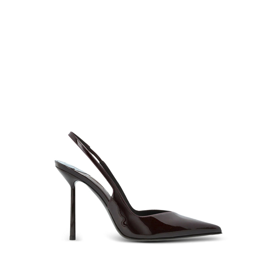 Slingback Stiletto Pumps Brown