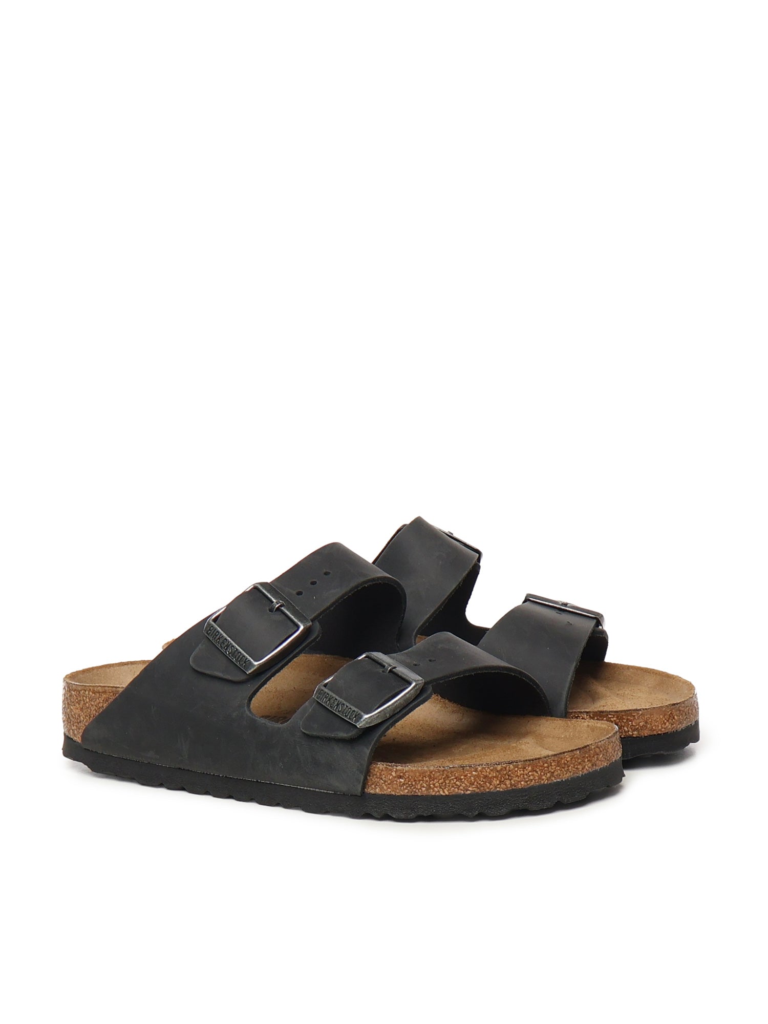 Birkenstock Sandals Black Oiled Leather