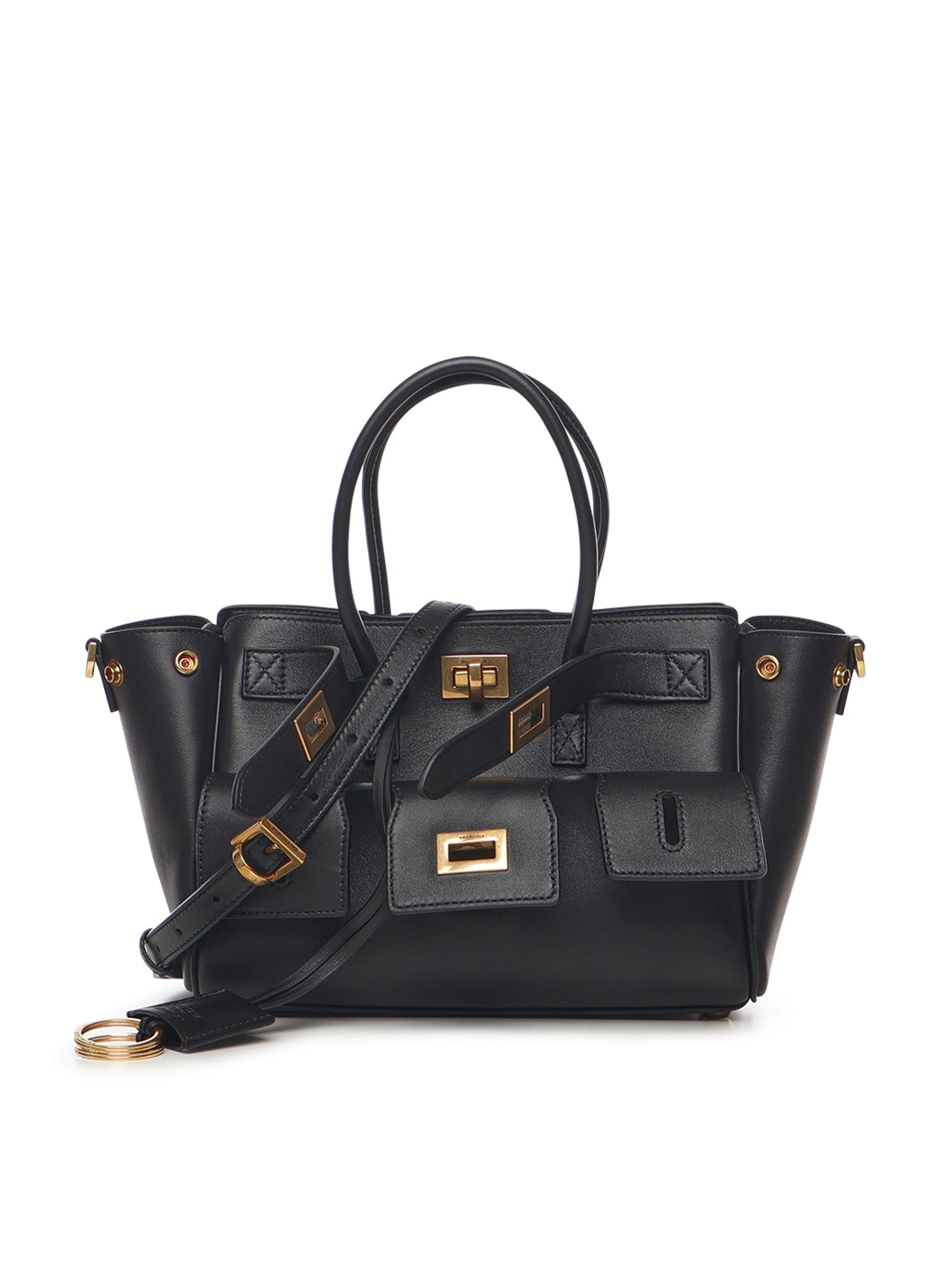 Balenciaga Bags Black Lambskin