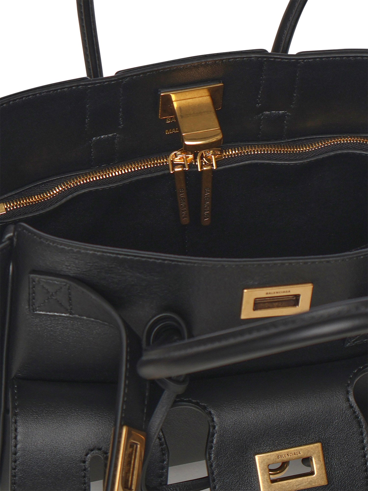 Balenciaga Bags Black Lambskin