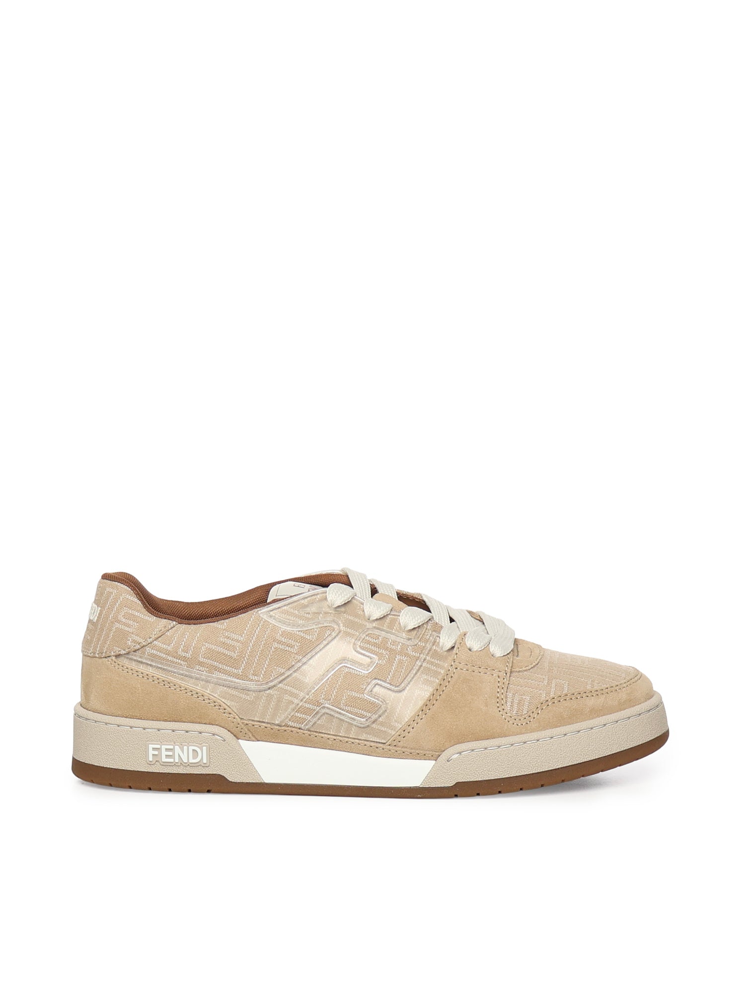 Fendi Sneakers Beige Calfskin
