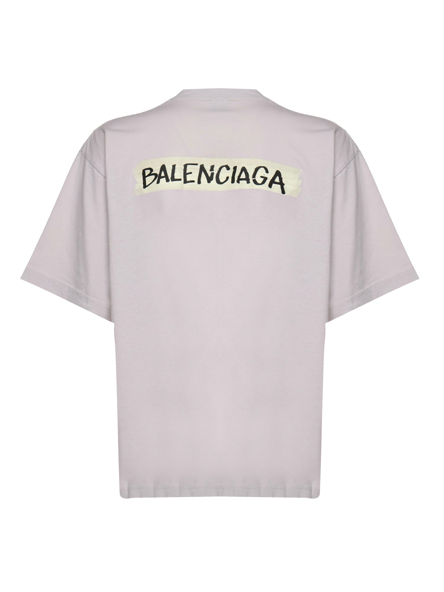 Balenciaga T-shirts and Polos Dirty White Cotton