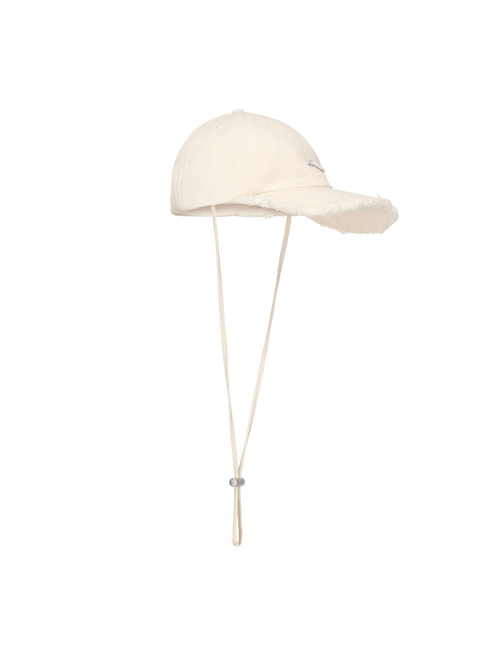 JACQUEMUS Hats Off-white Cotton