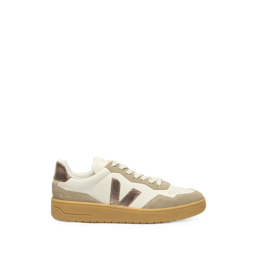 Sneakers Perforated Suede Neutrals Organic Leather Trainers