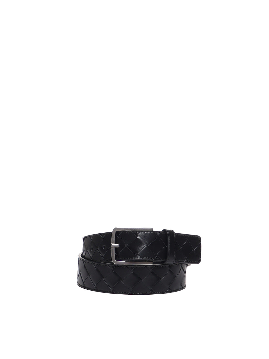 Bottega Veneta Belts Black Calfskin