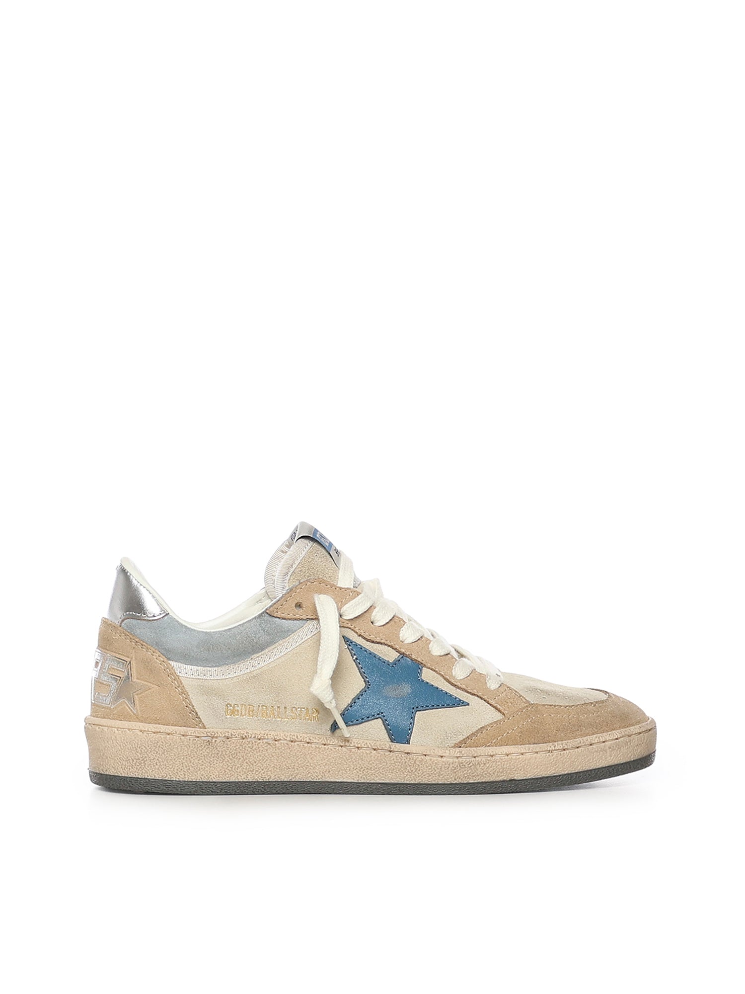 Golden Goose Sneakers Marble Quarry Silver Cowskin