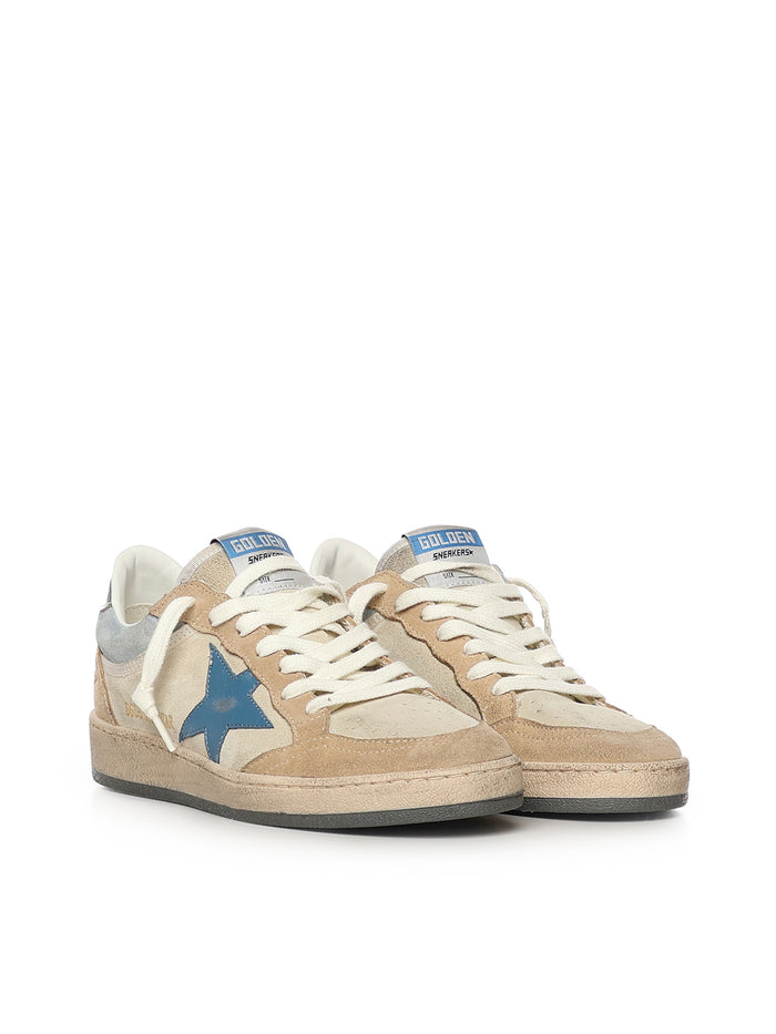 Golden Goose Sneakers Marble Quarry Silver Cowskin