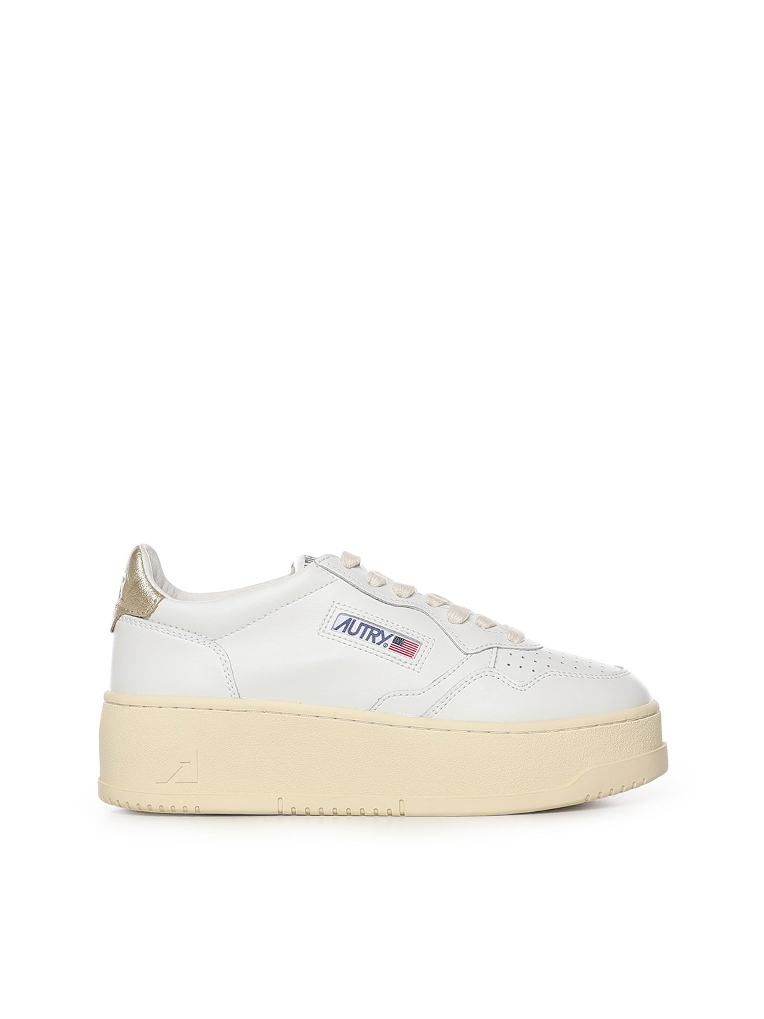 Autry Sneakers White/platinum Cowskin