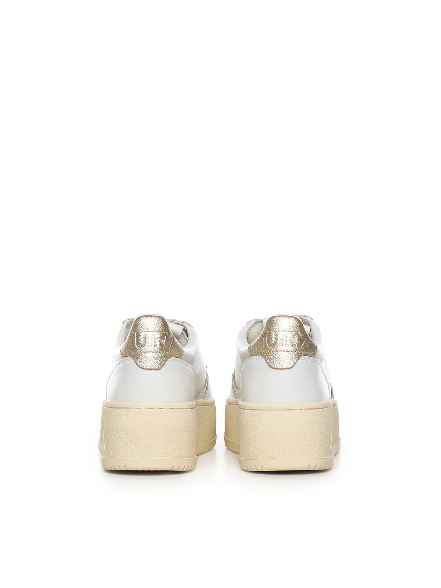 Autry Sneakers White/platinum Cowskin