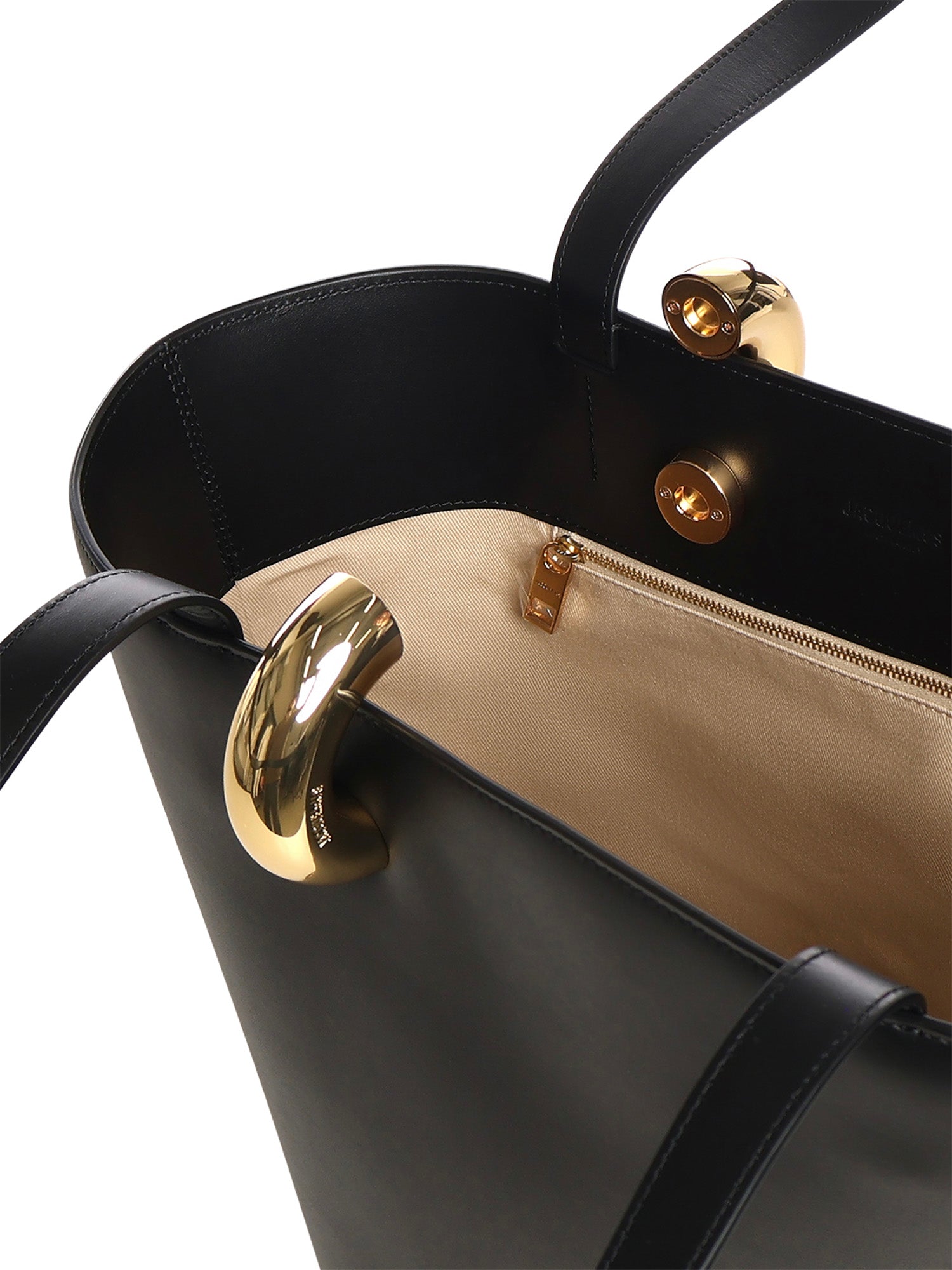 Jacquemus Bags Black Cowskin