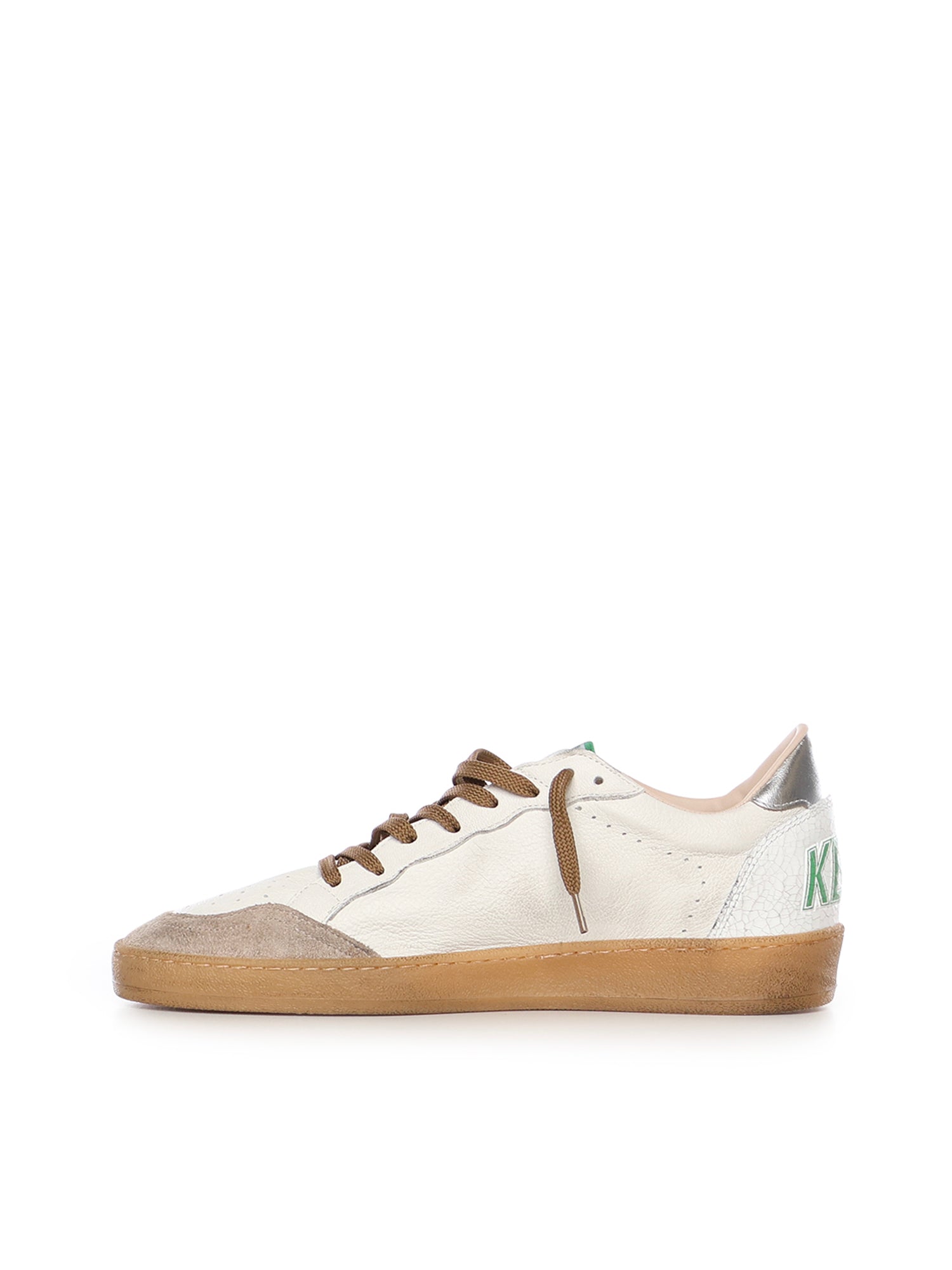 Golden Goose Sneakers White/beige/silver Goatskin