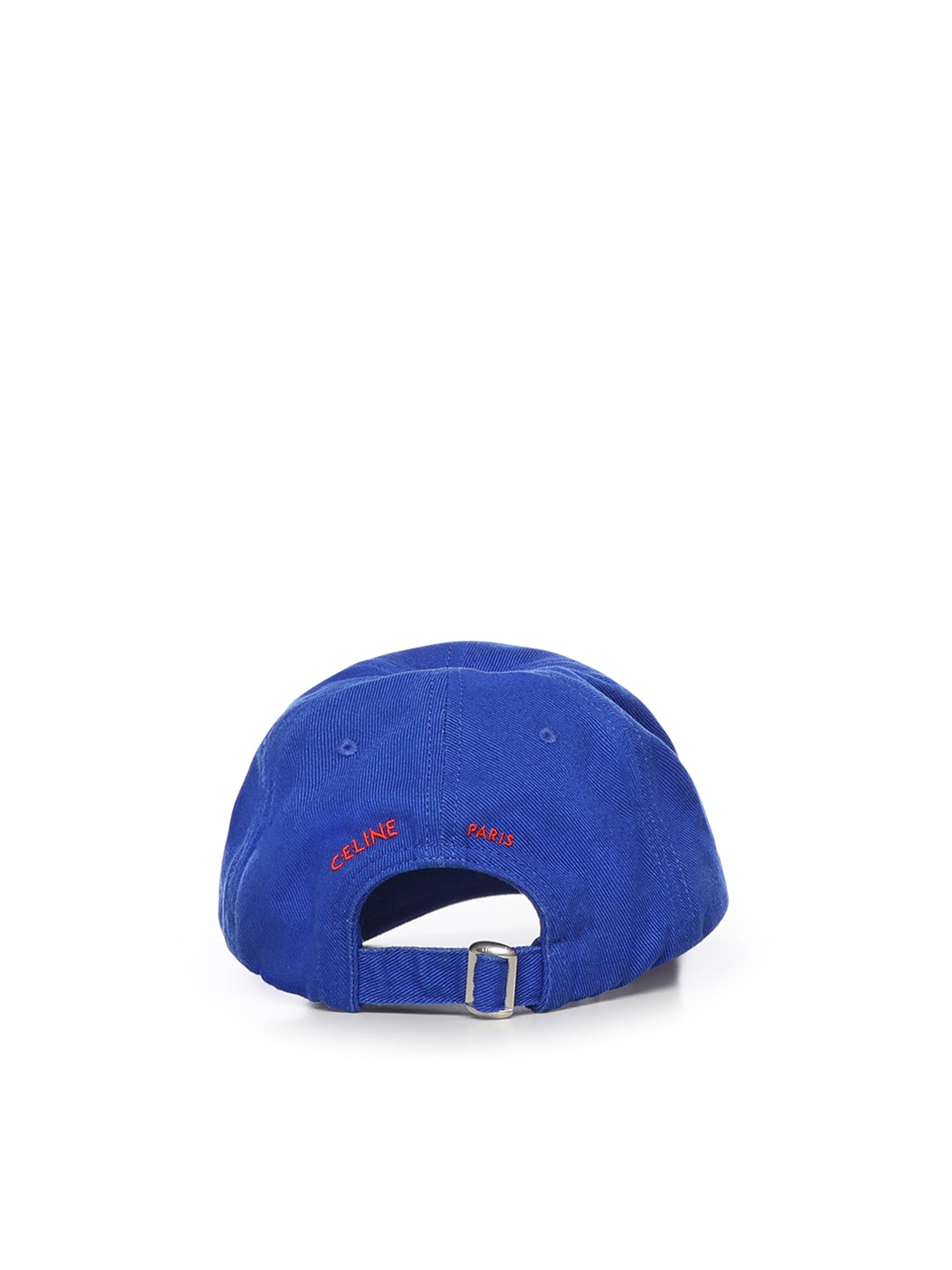 Céline Hats Blue / Red Cotton