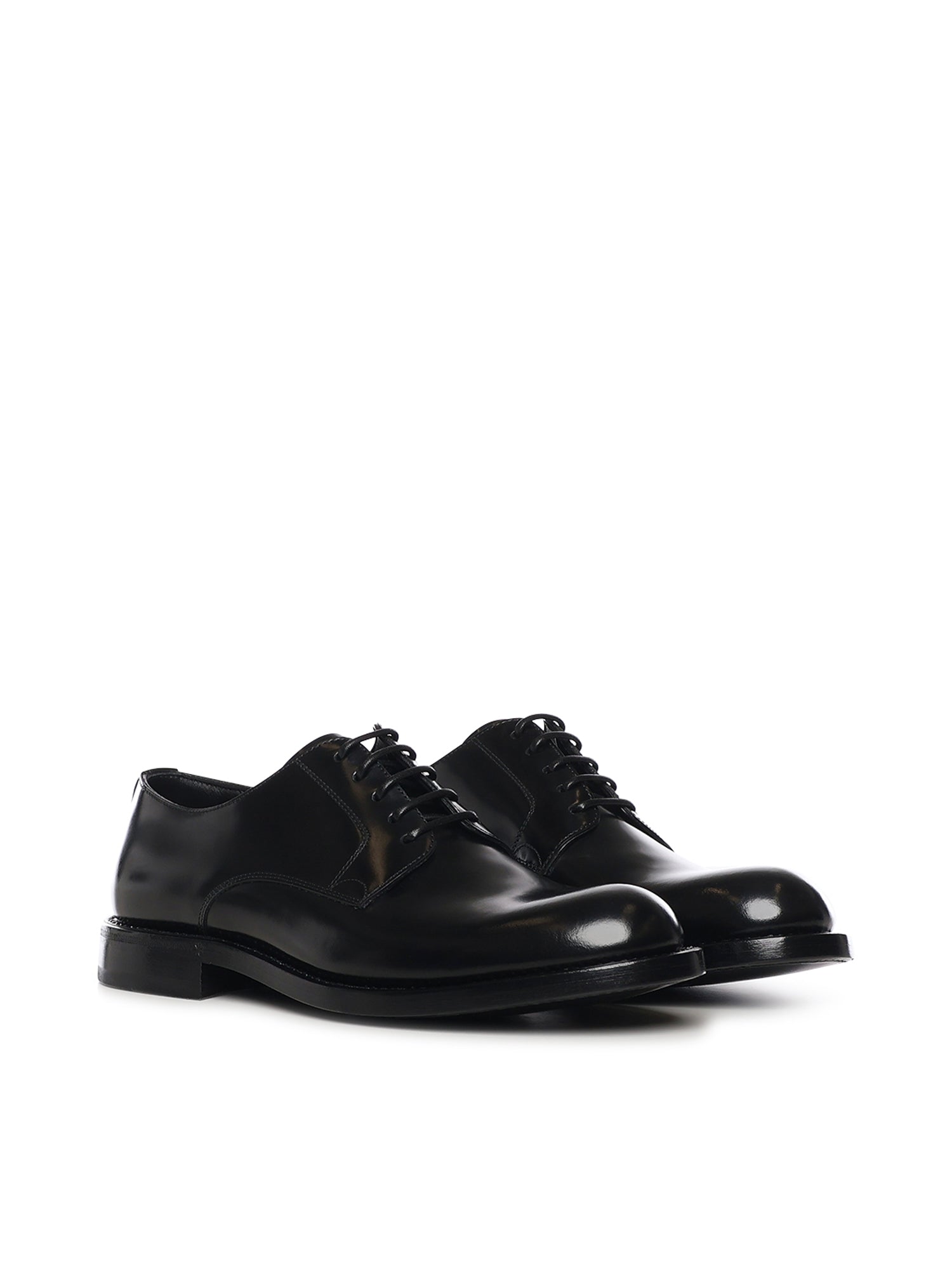 Dolce & Gabbana Flat shoes Black Calfskin