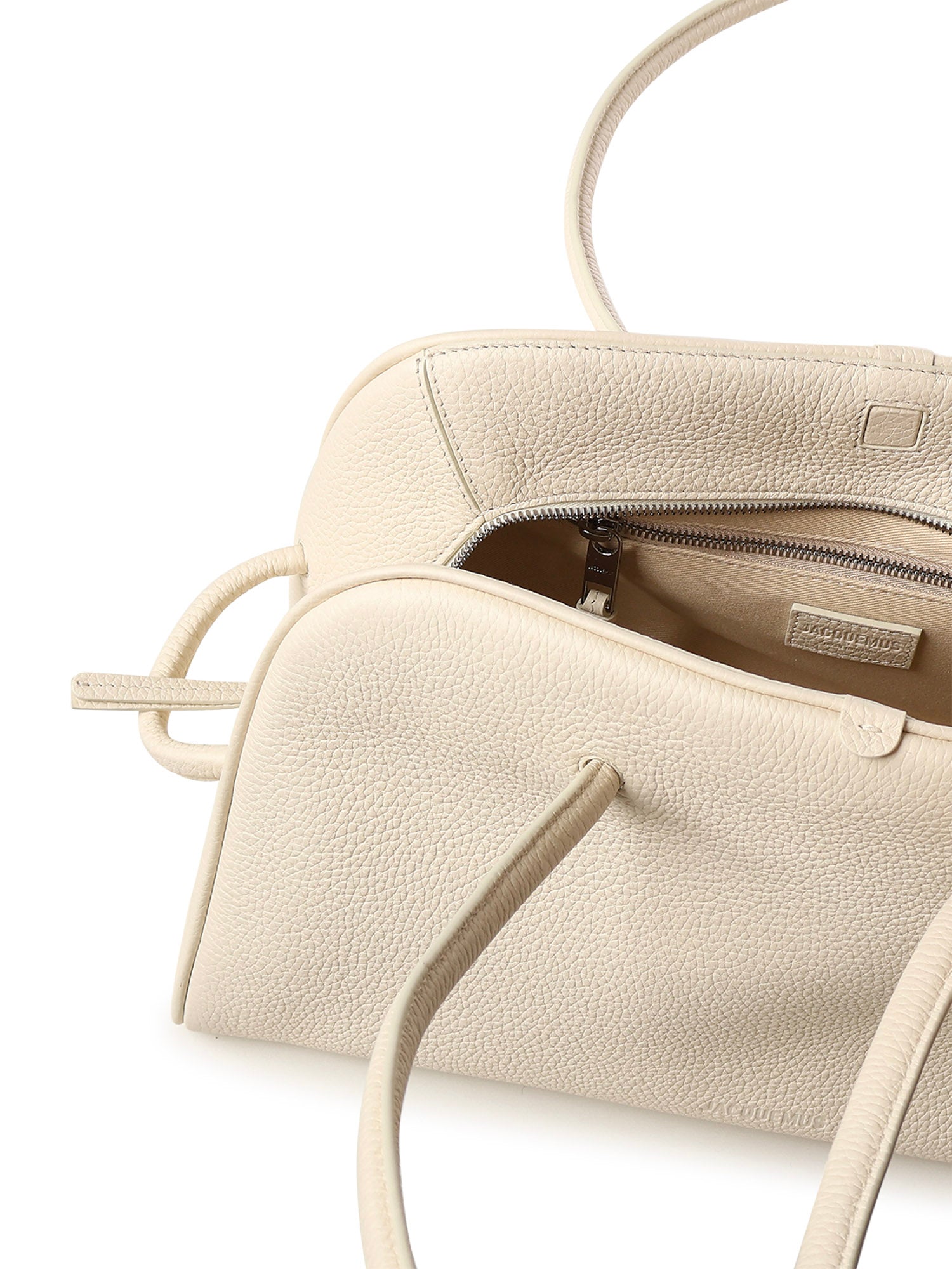 JACQUEMUS Bags Light Ivory Calfskin