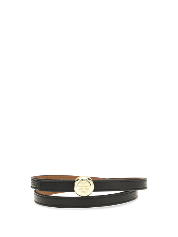 Tory Burch 100% Calf Leather (Bos Taurus) belt in black