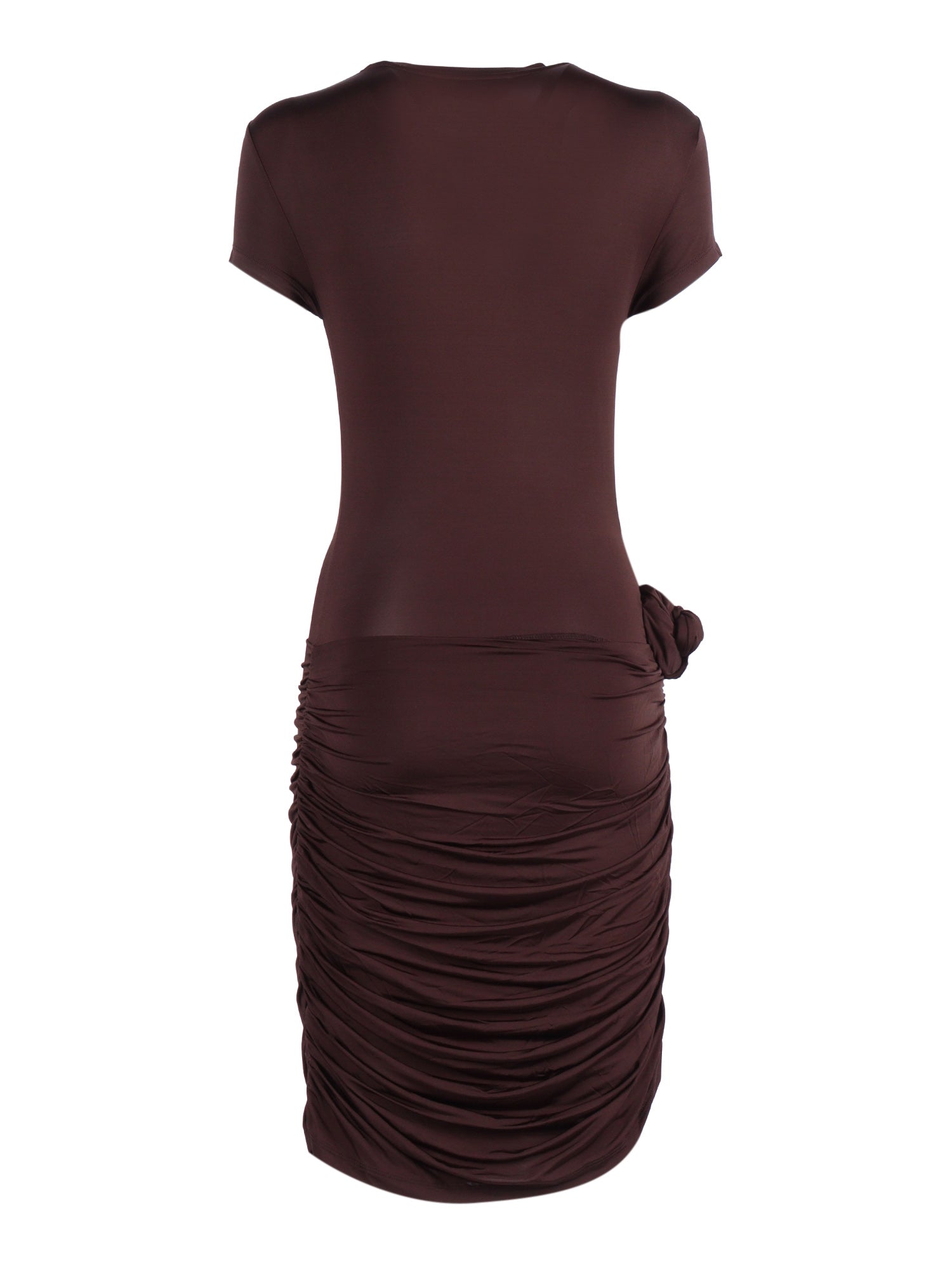 Nuria Dress Brown Mini