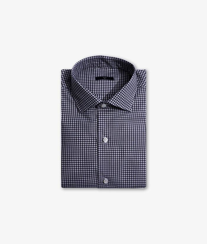 Classic Slim Bay Lightgray Hand Made Shirt