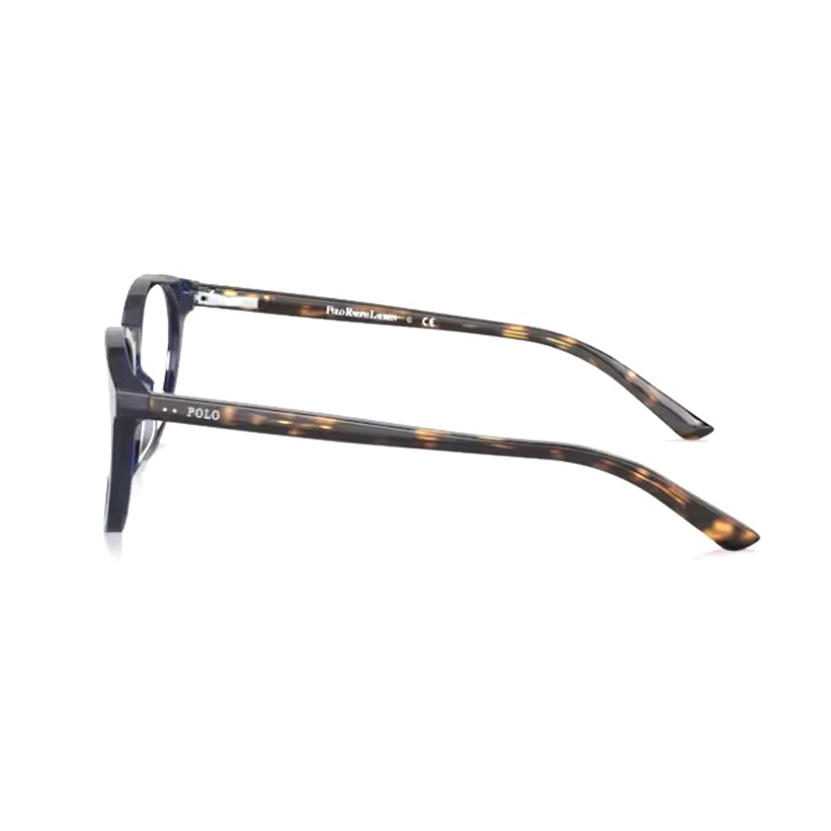 Polo Prep PP8544U 5470 Blu Trasparente-Havana Acetate Occhiali Da Vista