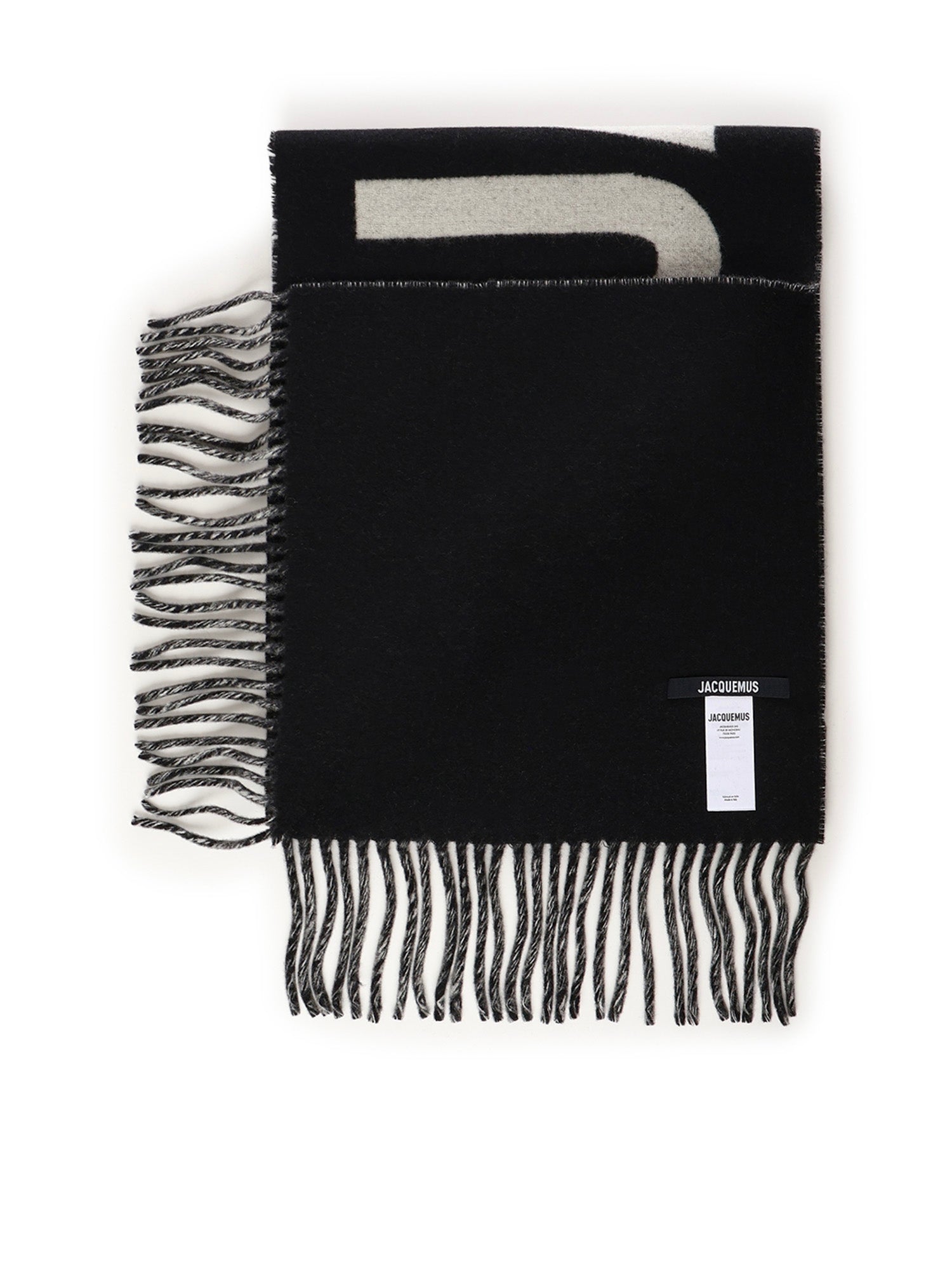 Jacquemus Scarfs Black Wool