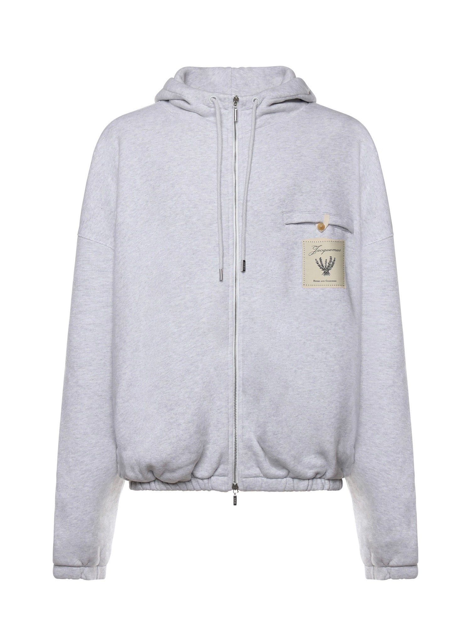 Jacquemus Sweaters Rosemary Label Grey Cotton
