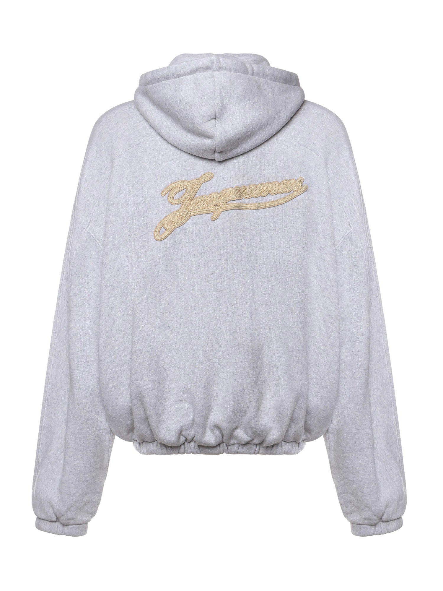 Jacquemus Sweaters Rosemary Label Grey Cotton