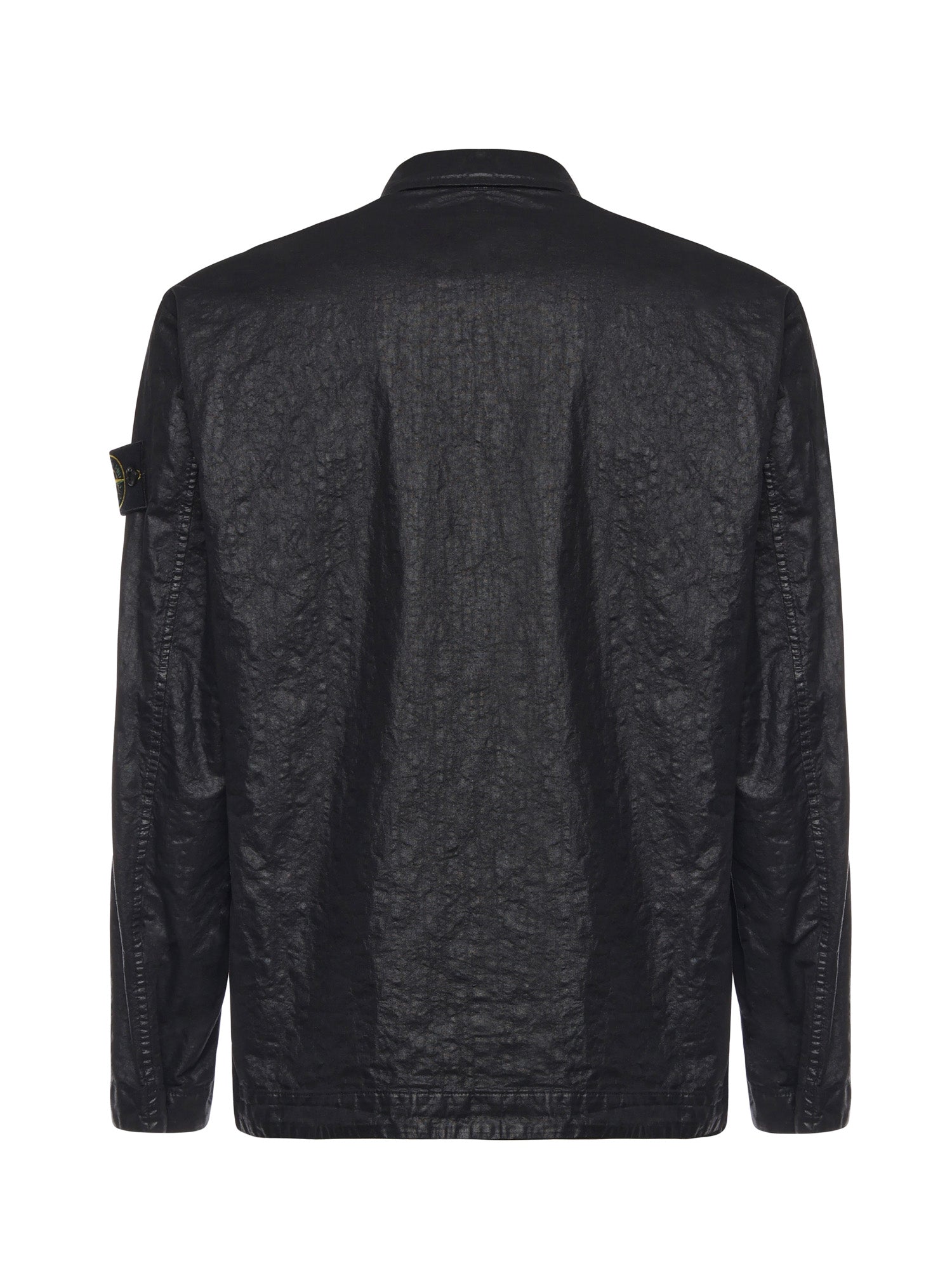 Stone Island Shirts Black Polyamide