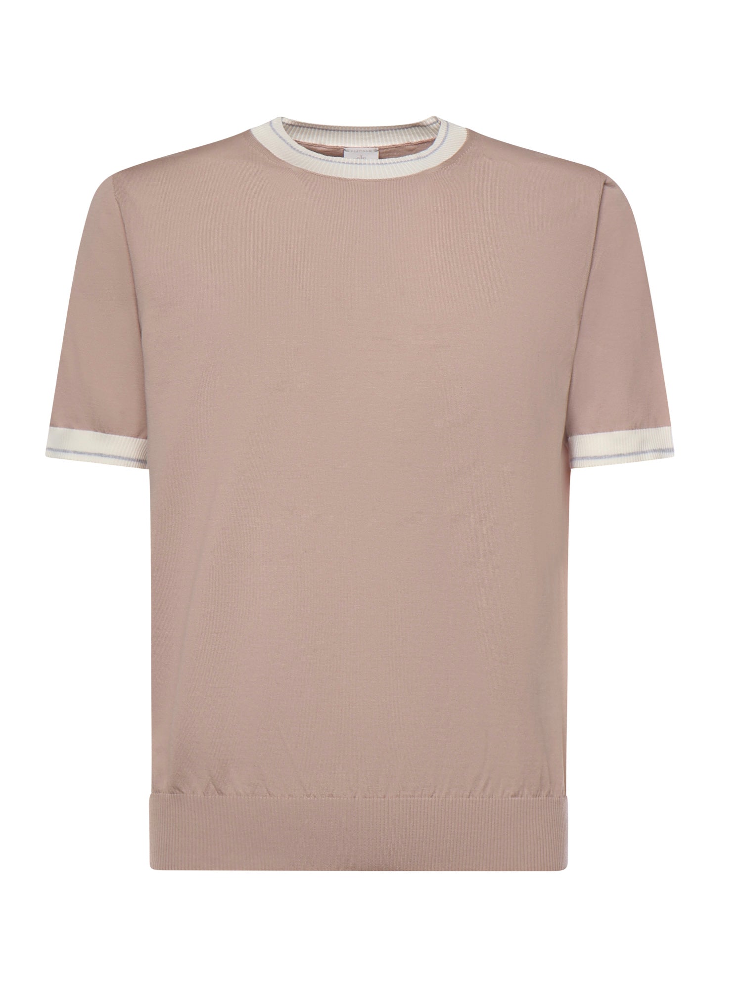 Eleventy T-shirts and Polos Blush, White, Gray Cotton