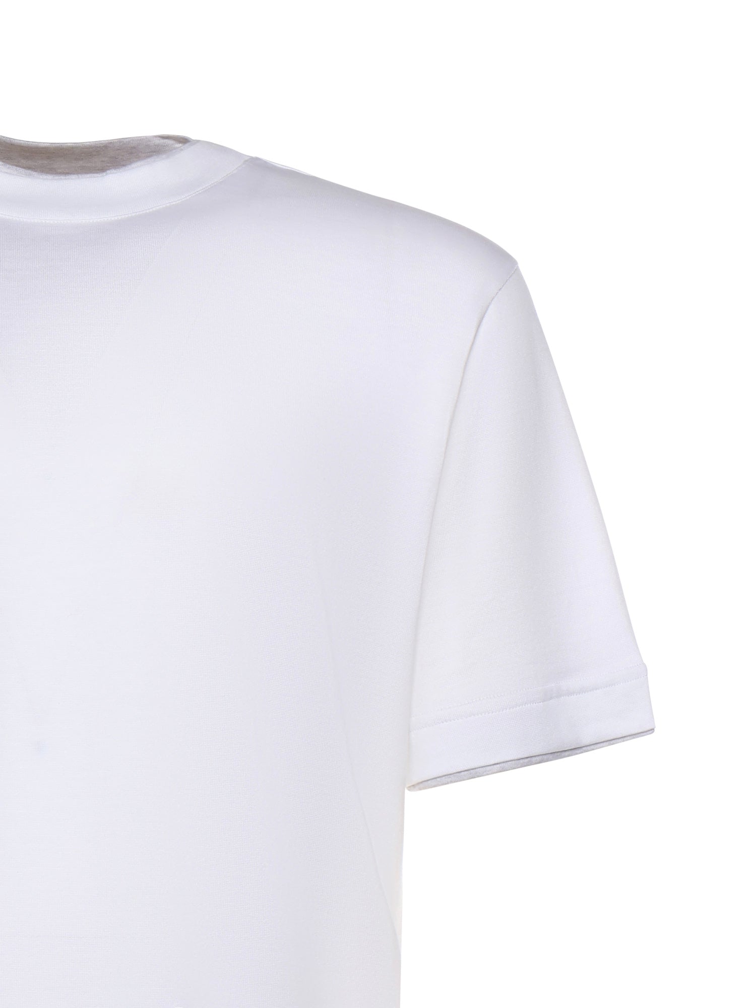 Eleventy T-shirts and Polos White Cotton