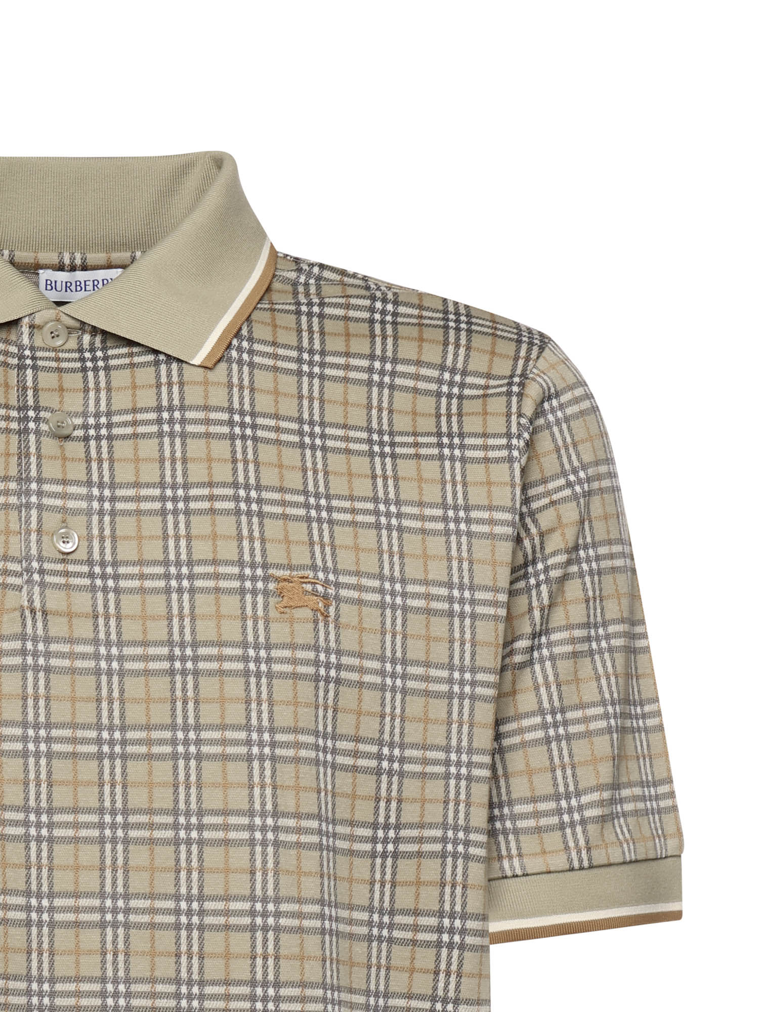 Burberry T-shirts and Polos Glade Green Viscose