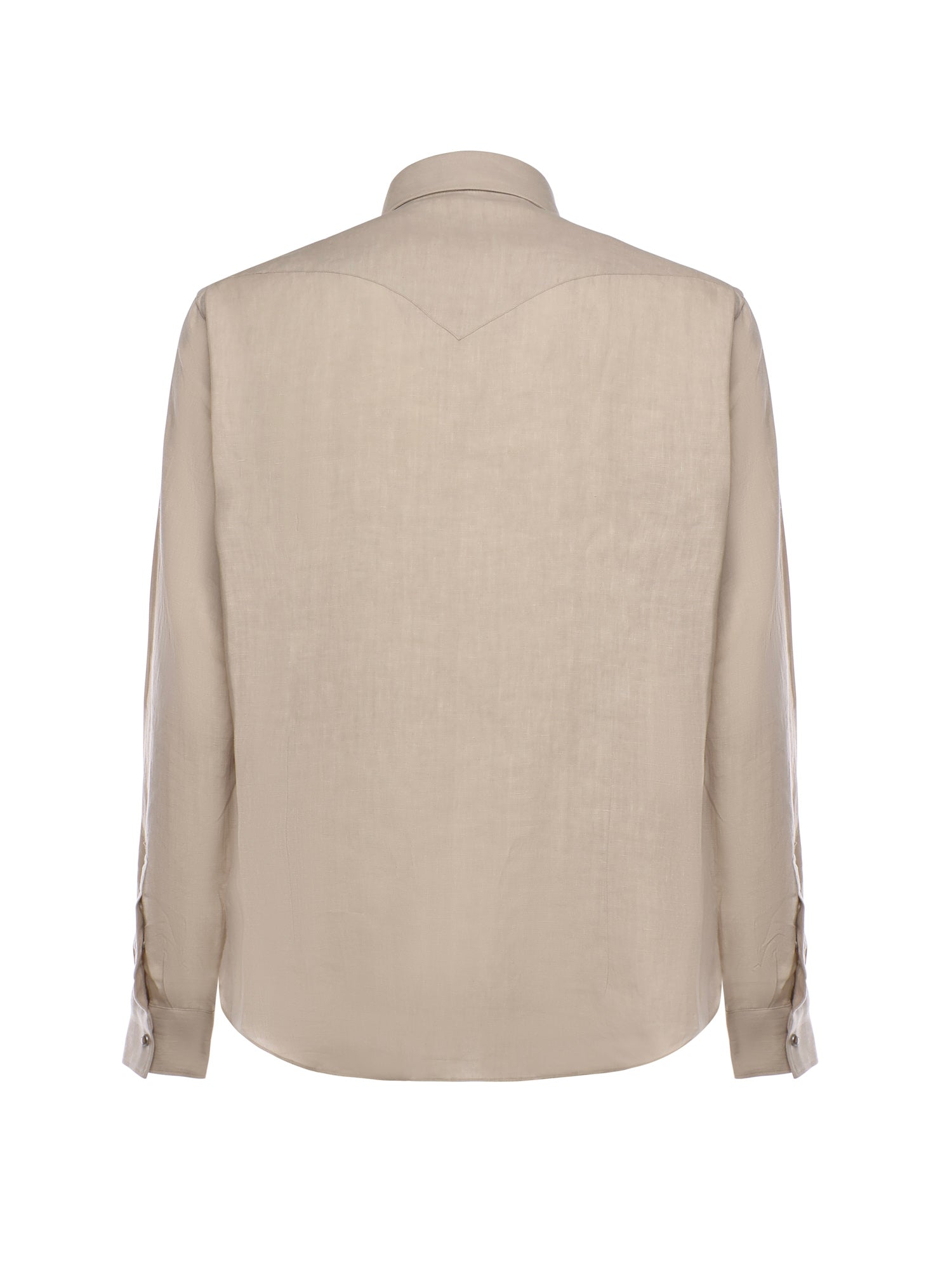Eleventy Shirts Sabbia Linen