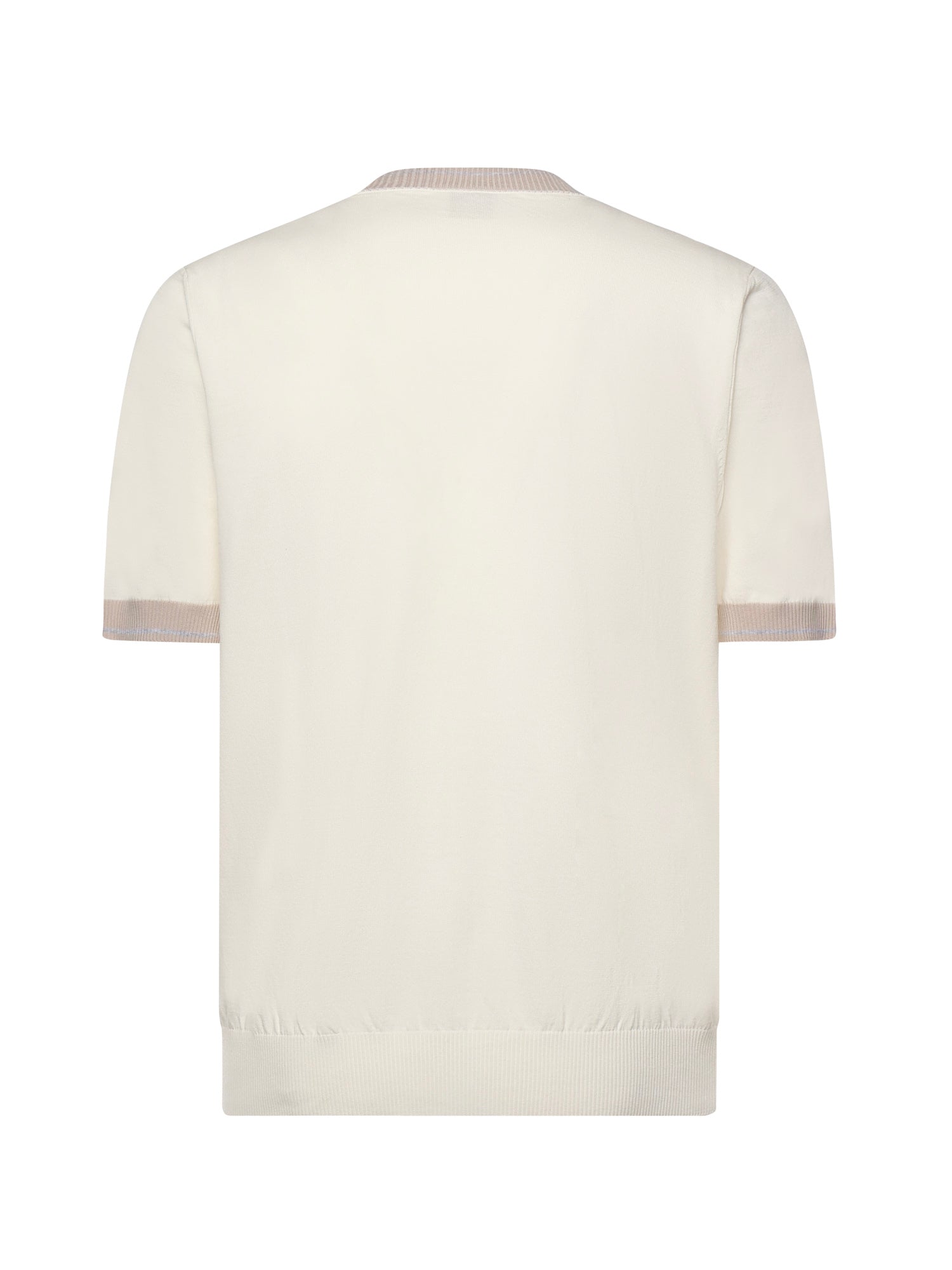 Eleventy T-shirts and Polos White/sand/gray Cotton
