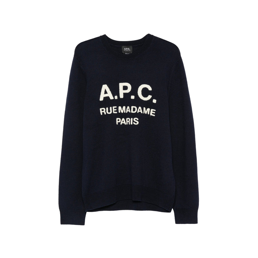 Sweater Virgin Wool Blue Jumpers