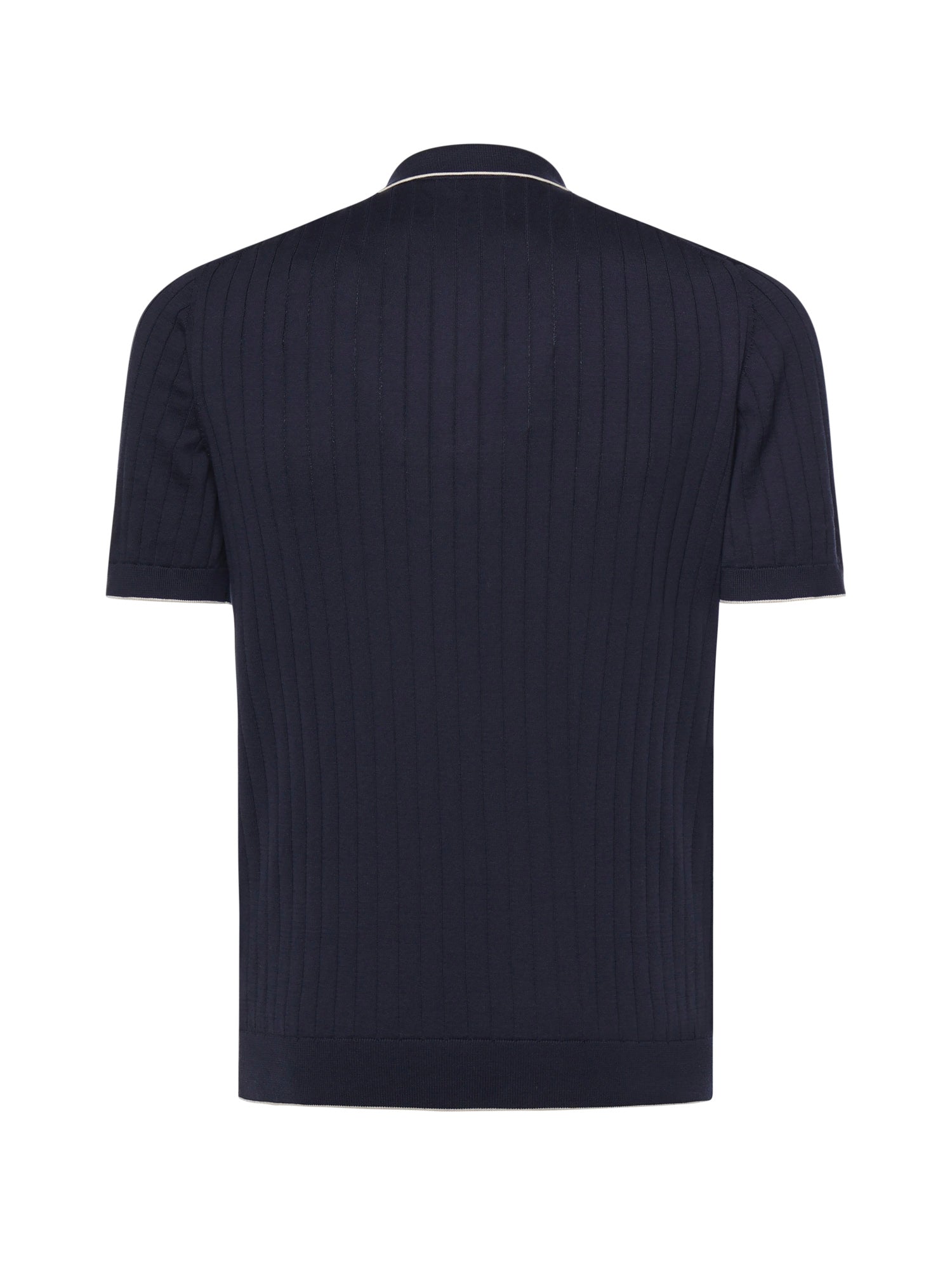 Eleventy T-shirts and Polos Blue/taupe Cotton