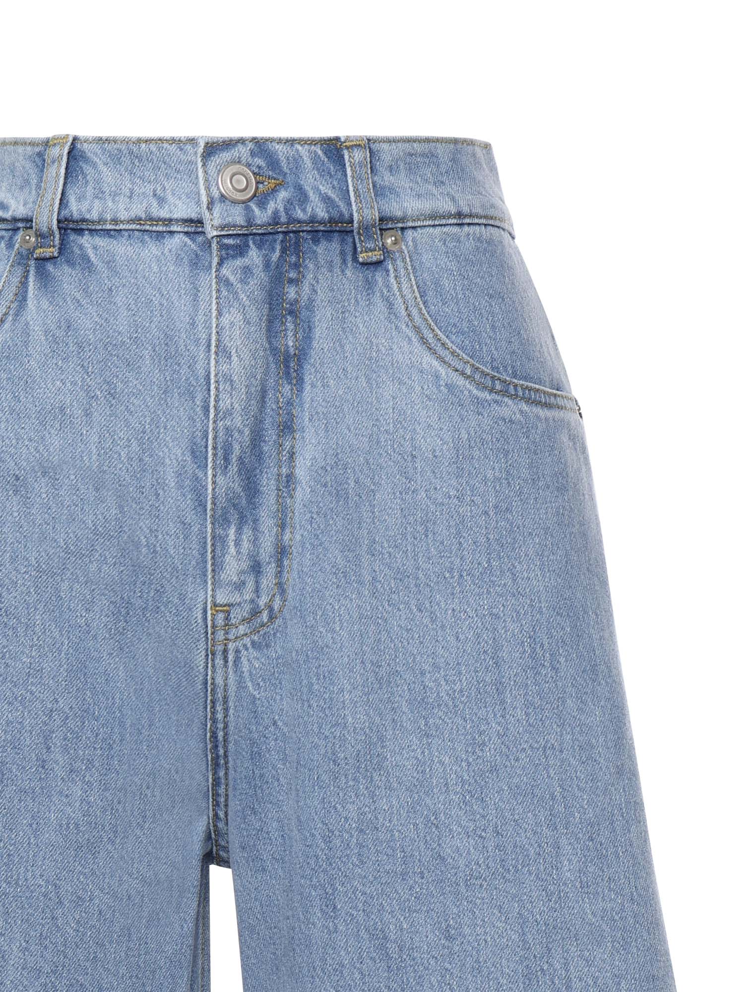 Coperni Shorts Blue Cotton