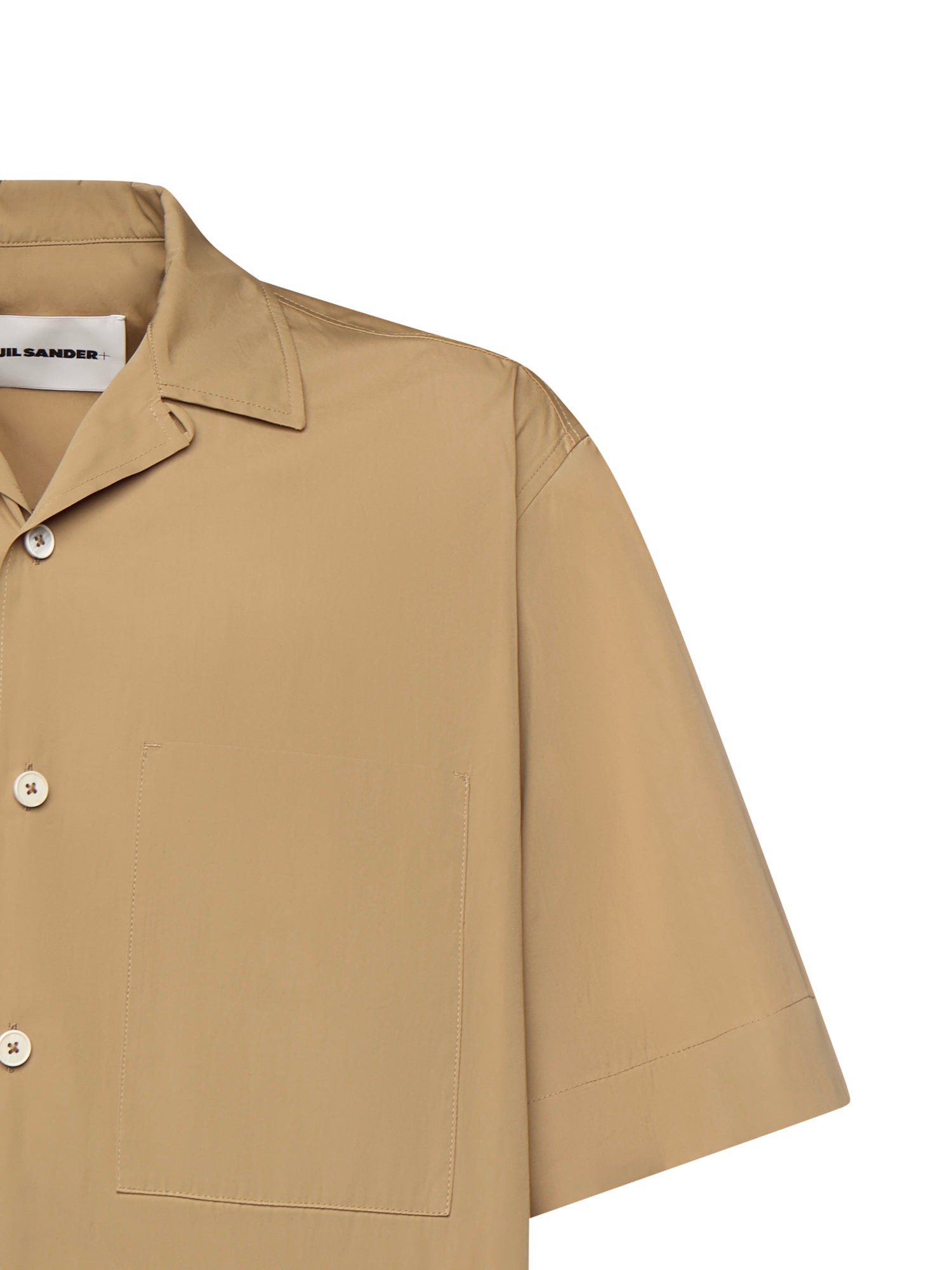 Jil Sander Shirts Hazelnut Cotton