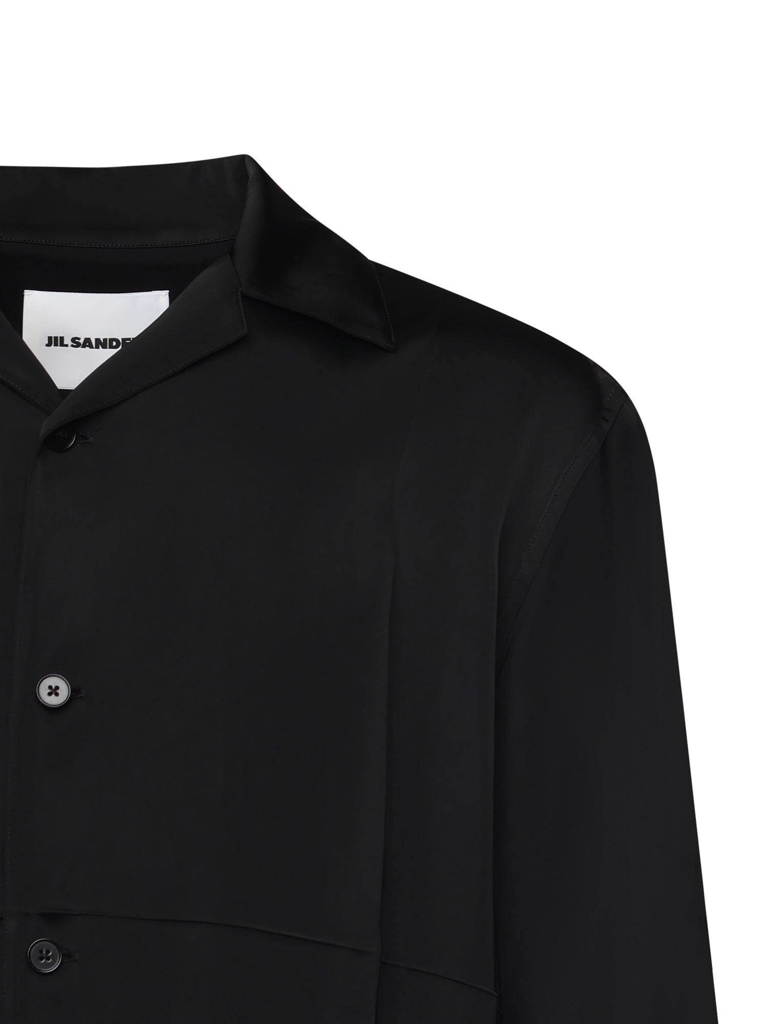Jil Sander Shirts Black Viscose