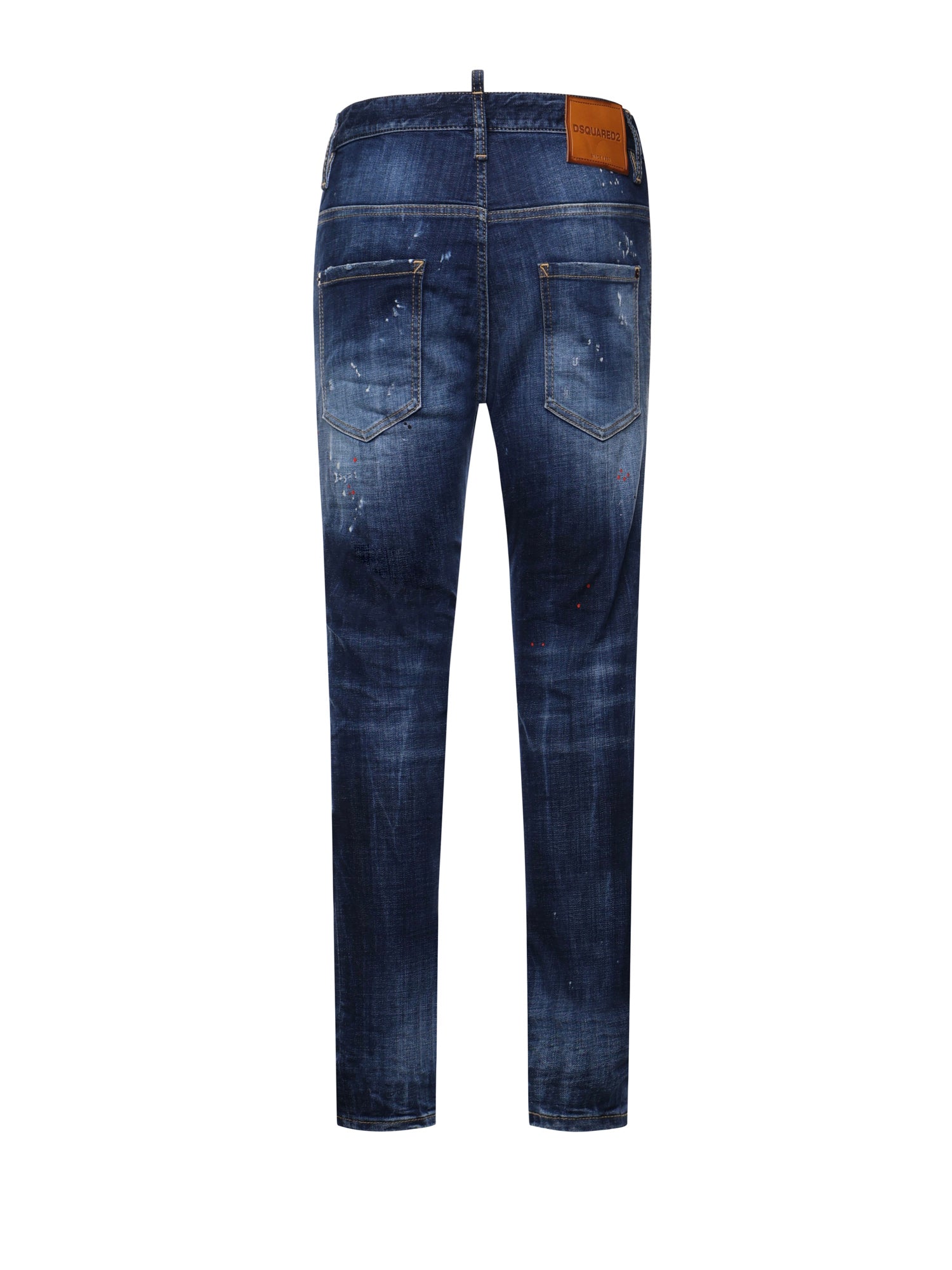 Dsquared2 Jeans Blue Cotton Elastane