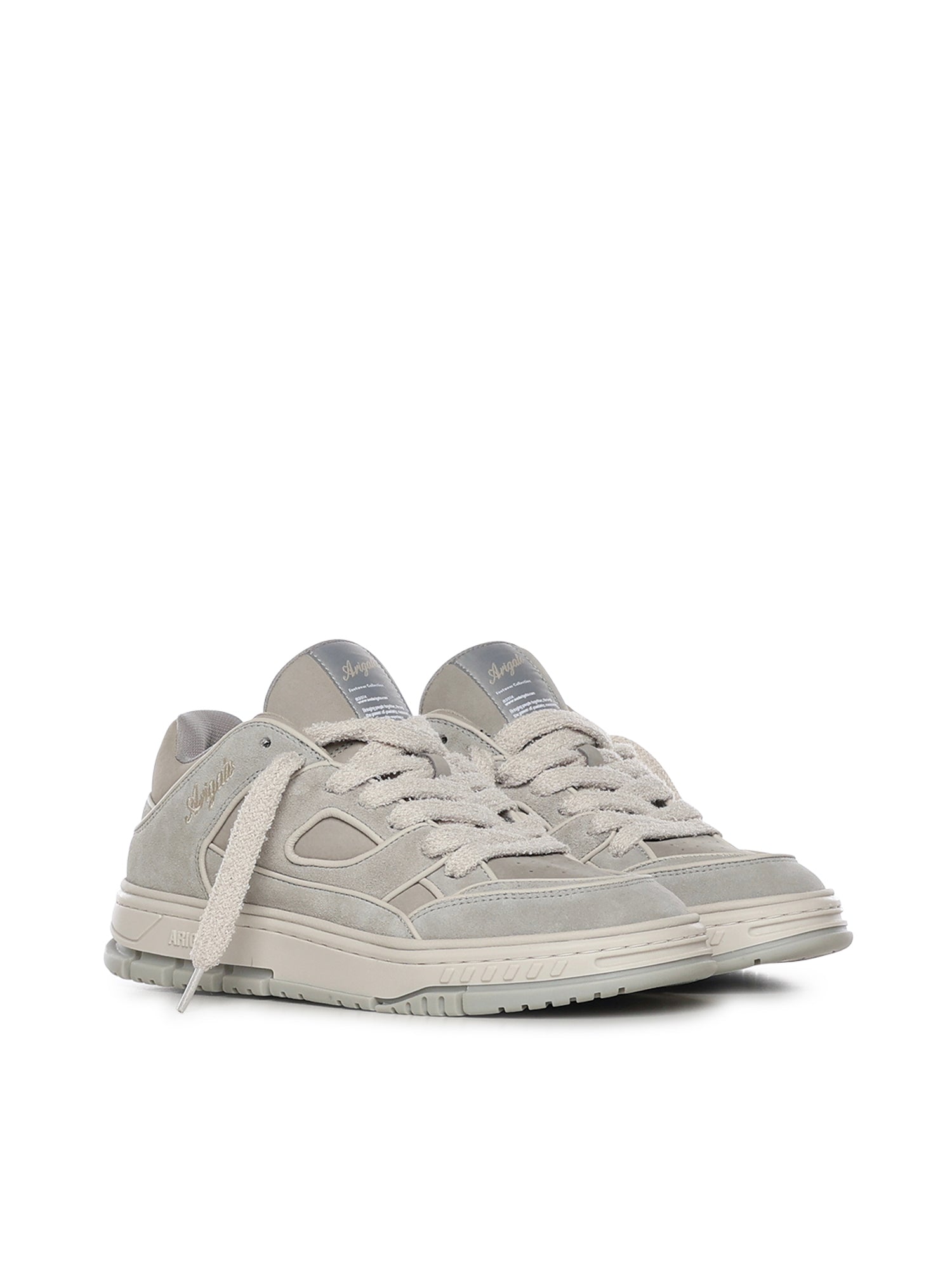 Axel Arigato Sneakers Taupe/dark Gum Leather Suede Nubuk