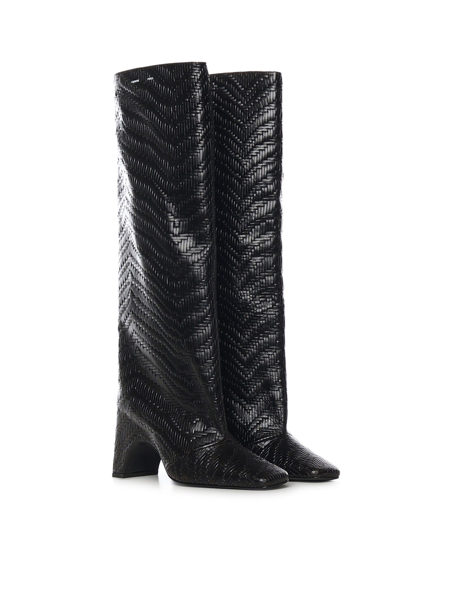 Coperni Boots Brown Calfskin