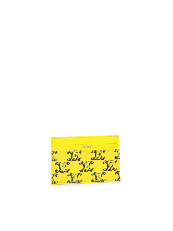 Céline Wallets Ultra Yellow Pv Co Pu