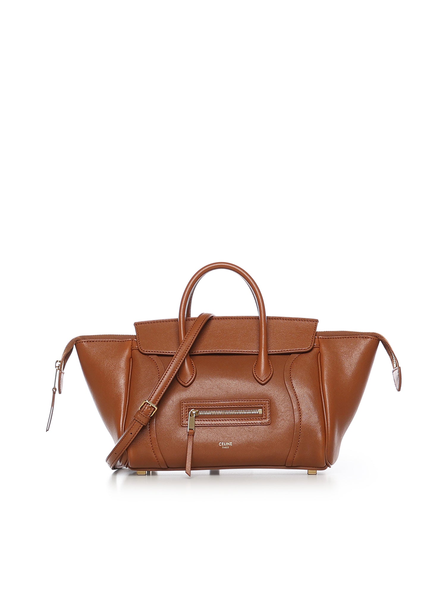 Céline Bags Soft Tan Lambskin